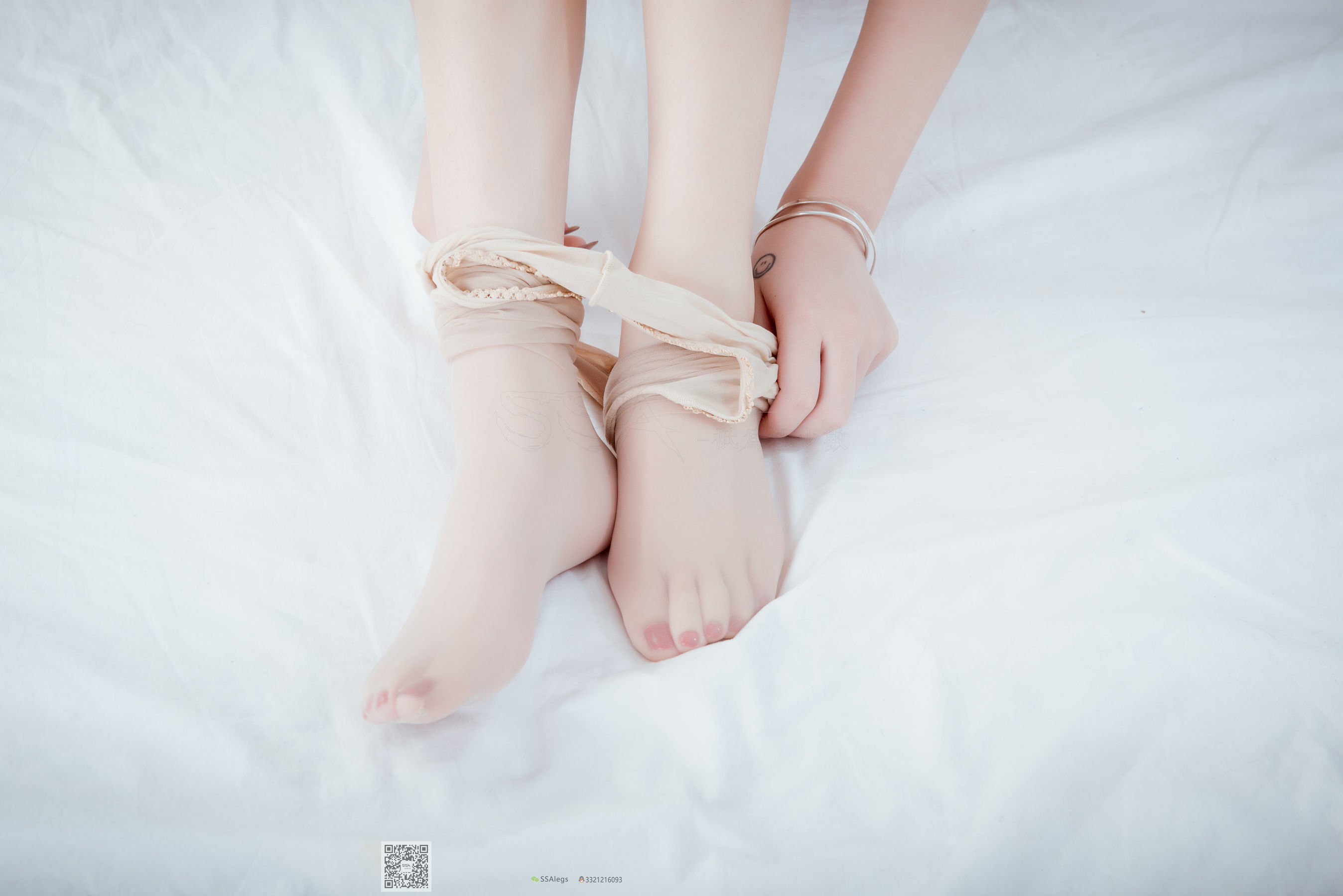 超清写真 No.038 大大 开档肉色丝袜-图97