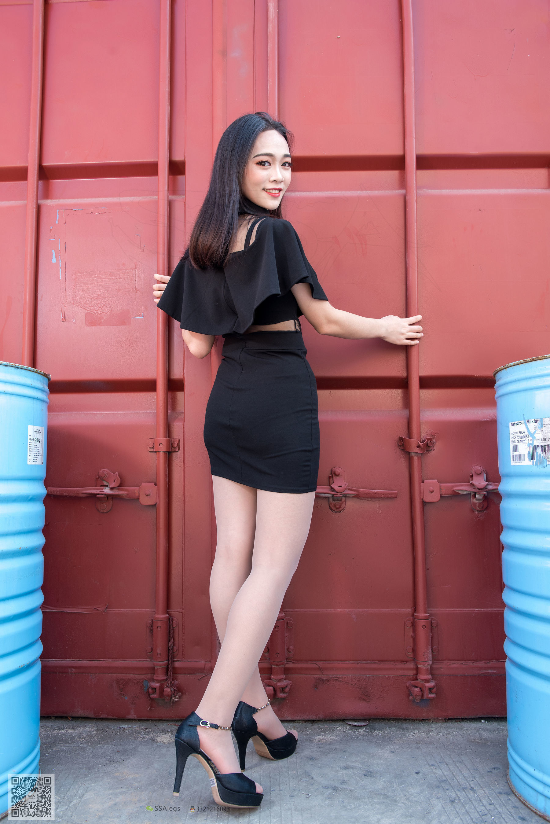 超清写真 No.042 小凤 治愈系笑容文艺街拍-图9