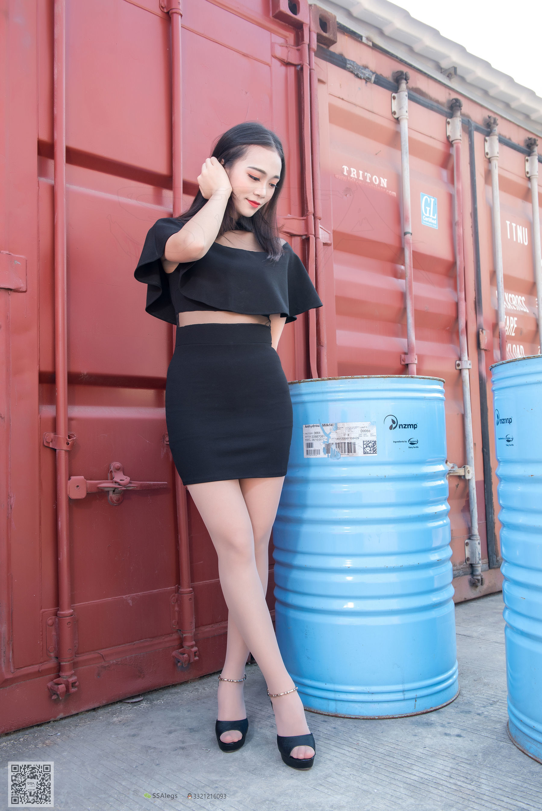 超清写真 No.042 小凤 治愈系笑容文艺街拍-图1