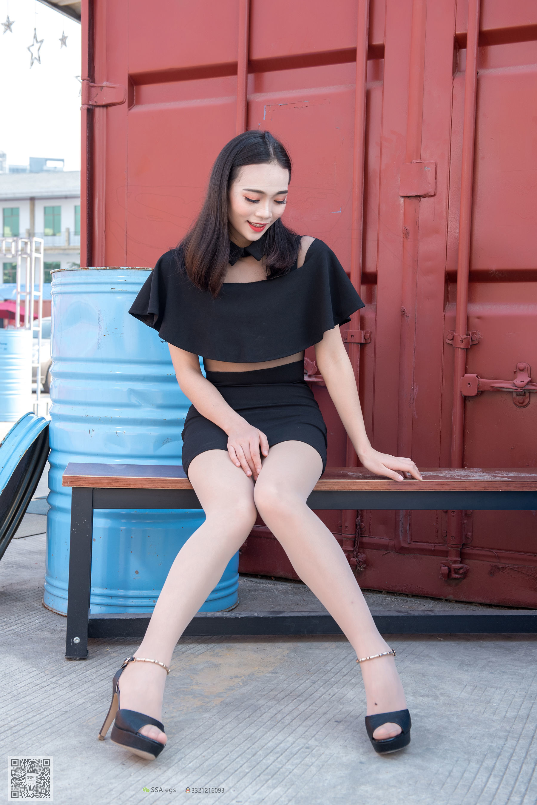 超清写真 No.042 小凤 治愈系笑容文艺街拍-图21