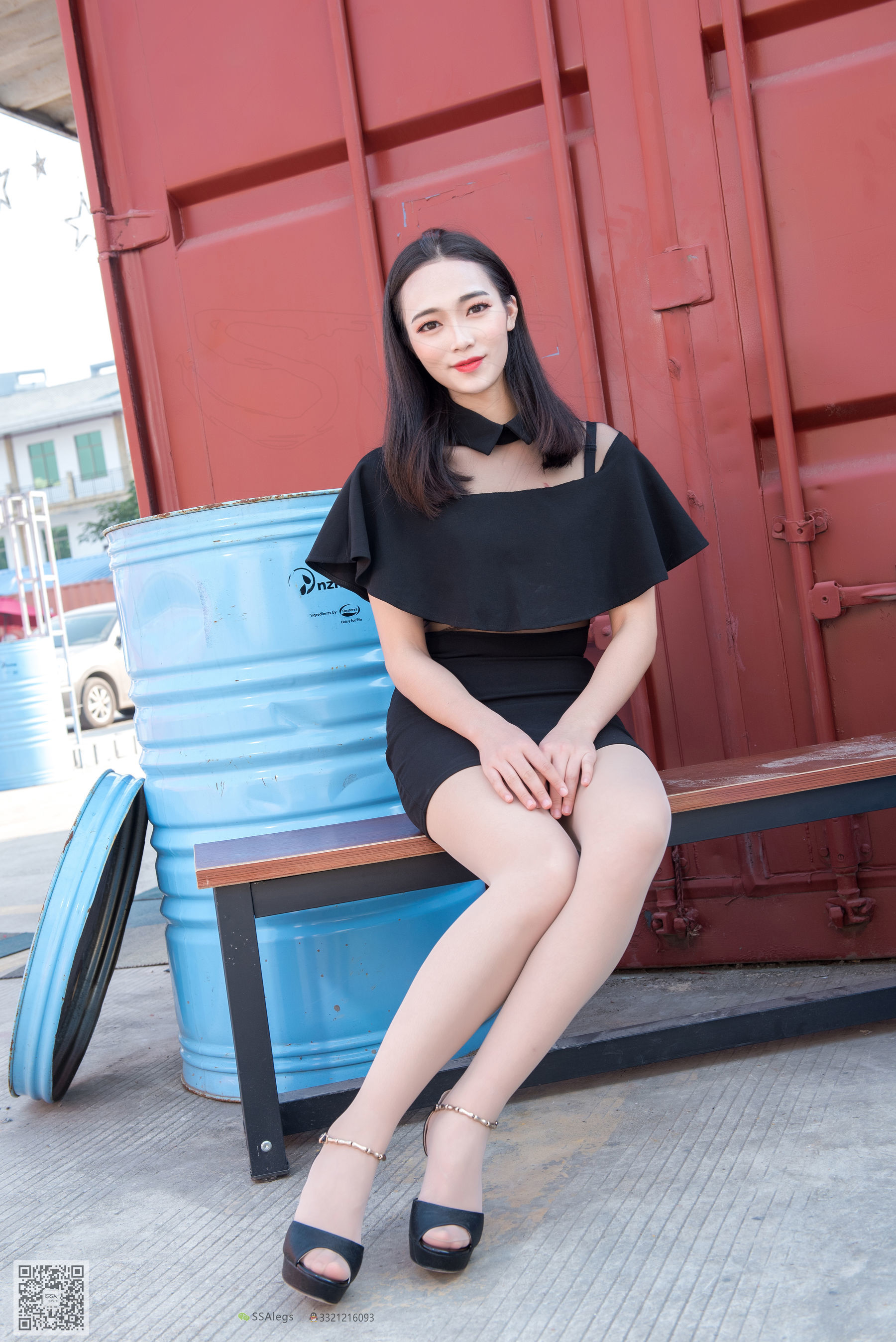 超清写真 No.042 小凤 治愈系笑容文艺街拍-图24