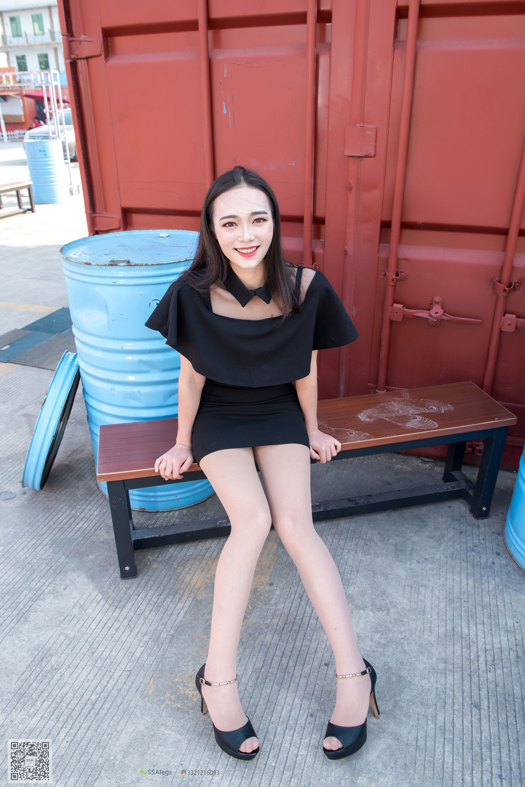 超清写真 No.042 小凤 治愈系笑容文艺街拍-图34