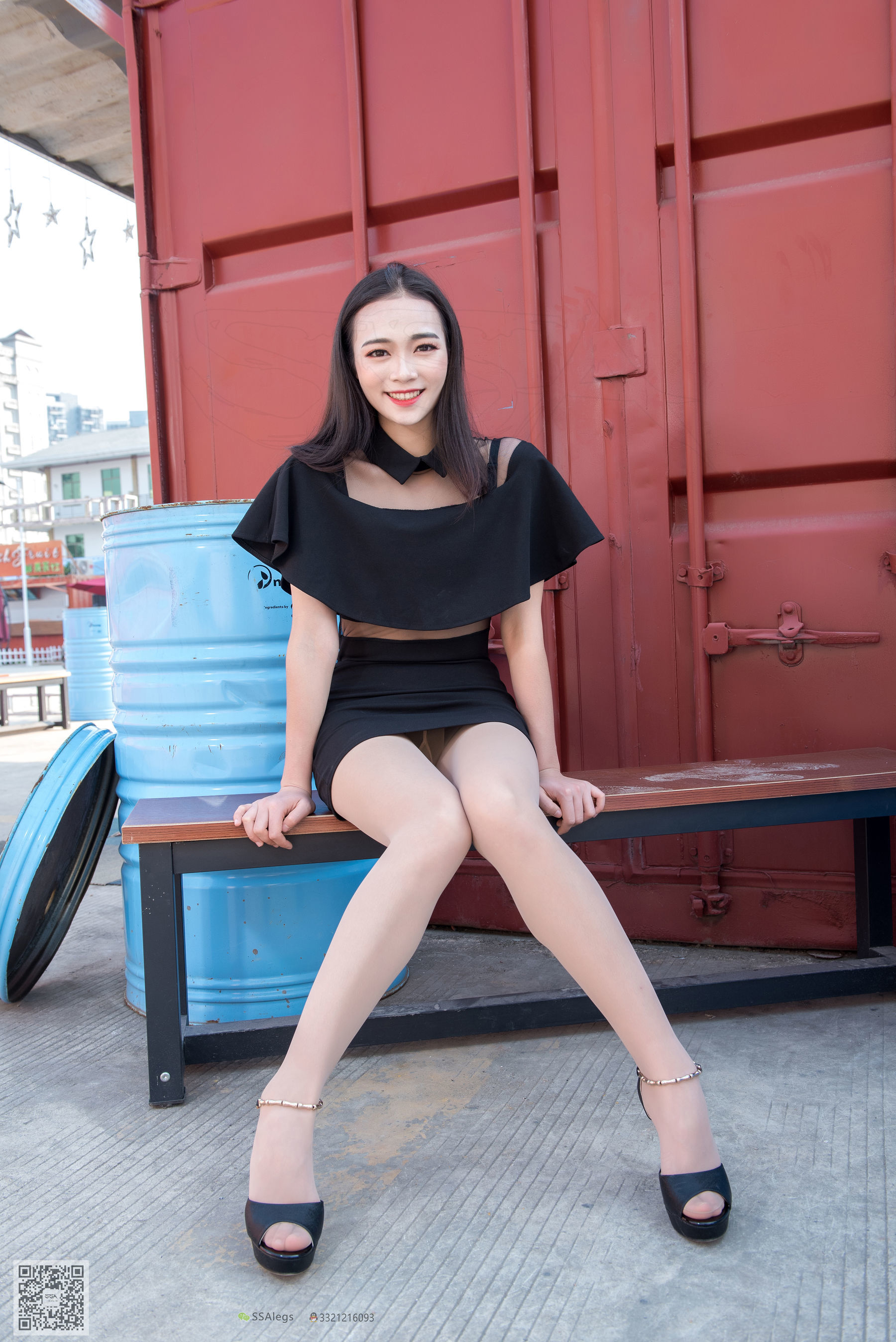 超清写真 No.042 小凤 治愈系笑容文艺街拍-图36