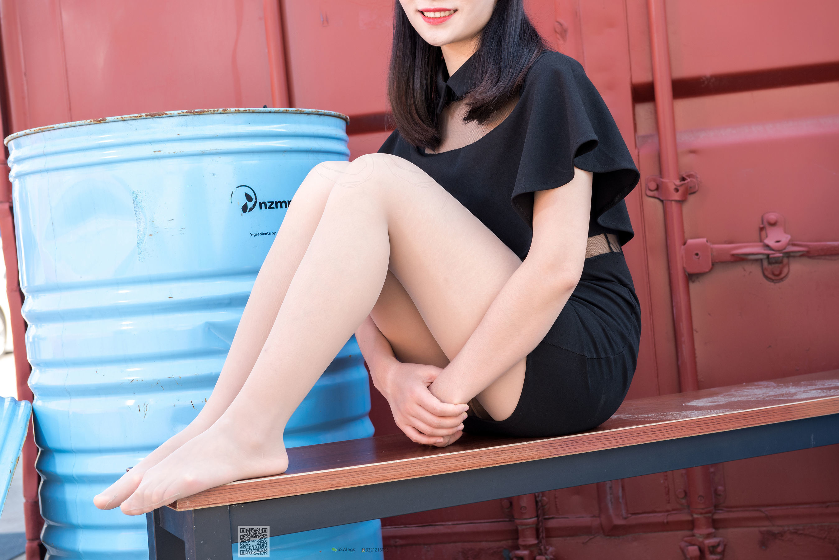 超清写真 No.042 小凤 治愈系笑容文艺街拍-图65