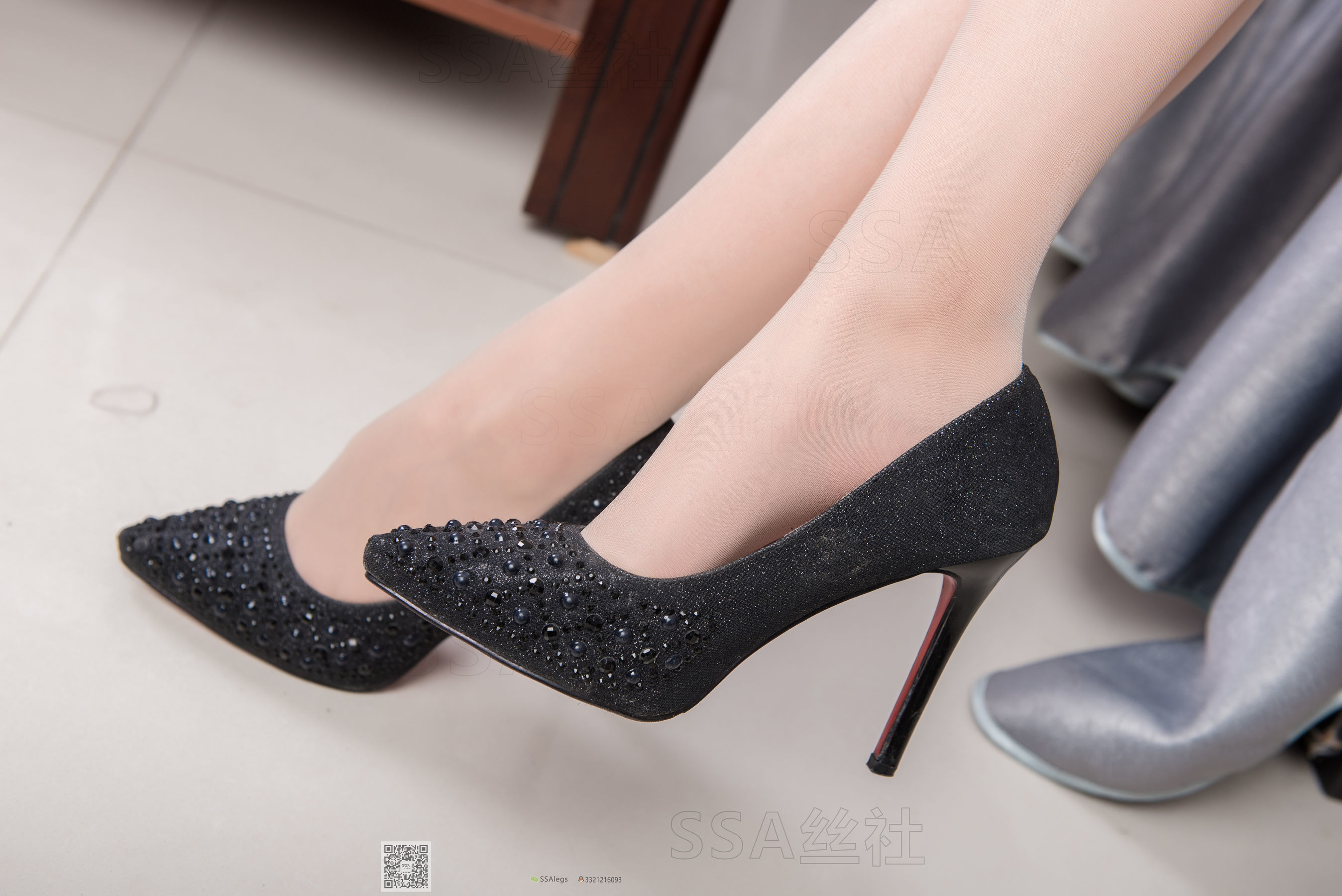 超清写真 No.048 兰兰 沙发上的格子裙-图89