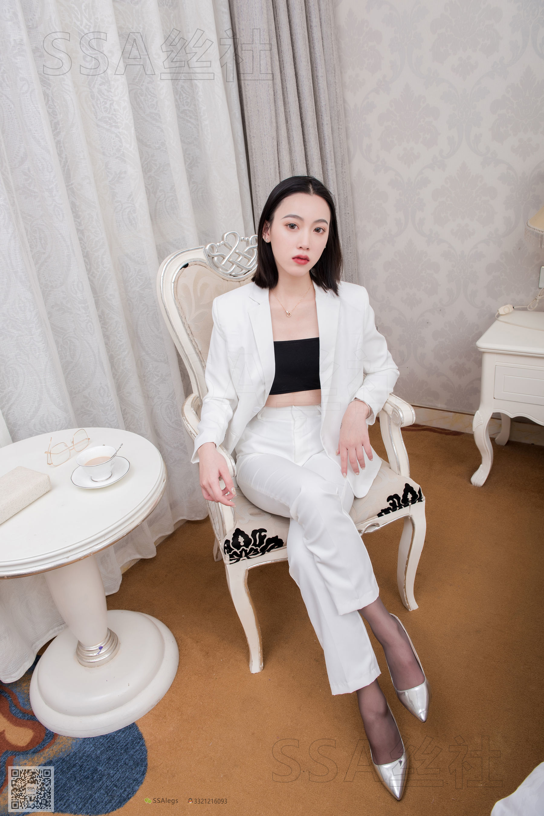 超清写真 No.065 大大 白衣西裤-图4