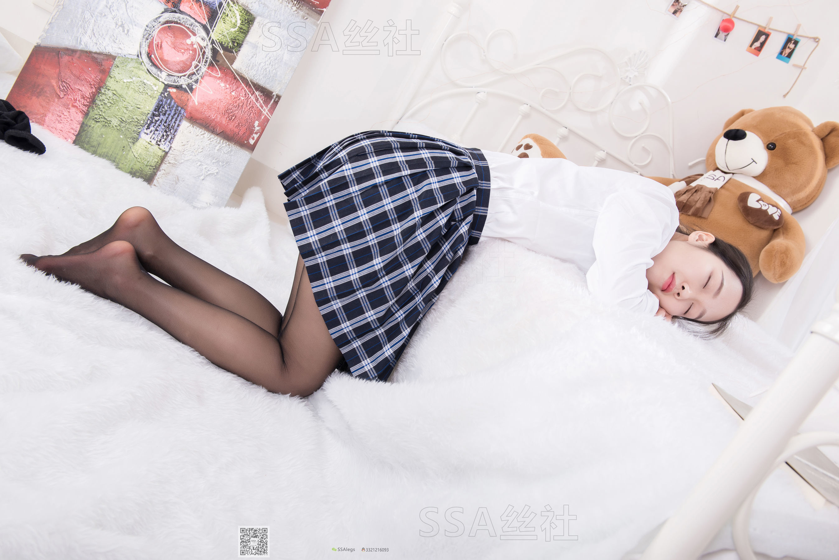 超清写真 No.073 萱萱 jk制服黑丝-图117