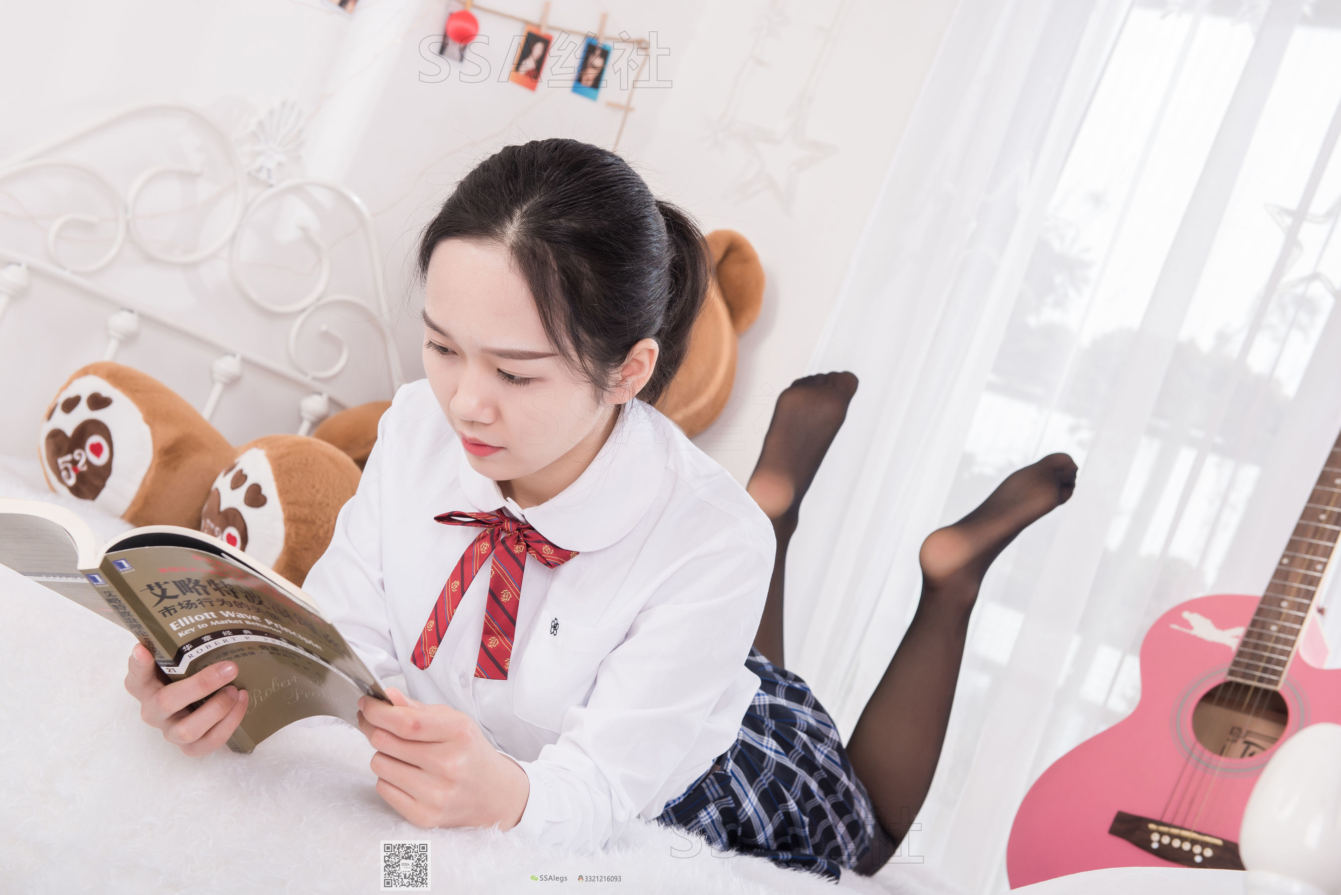 超清写真 No.073 萱萱 jk制服黑丝-图52