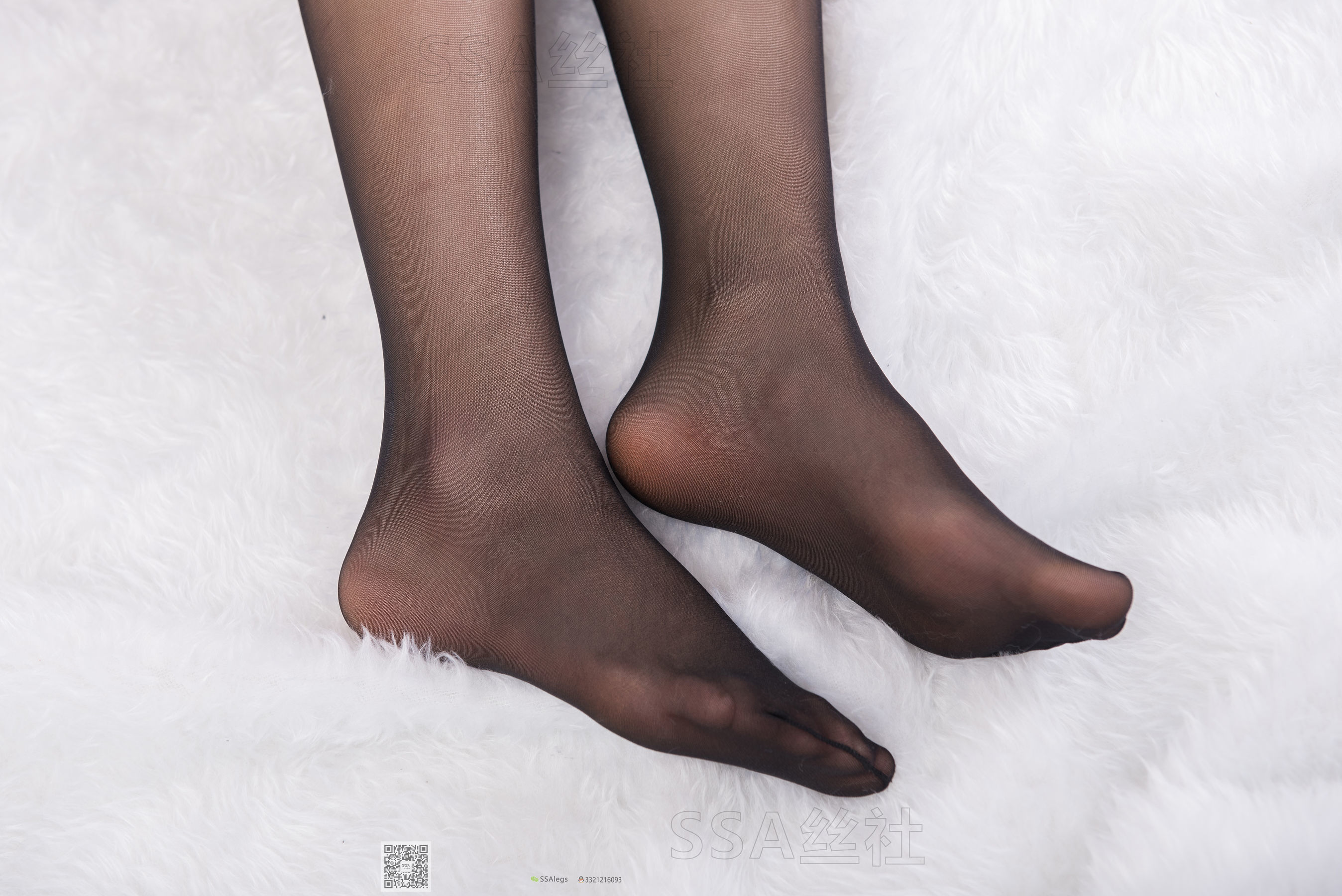 超清写真 No.077 萱萱 笑容治愈系腿模黑丝-图61