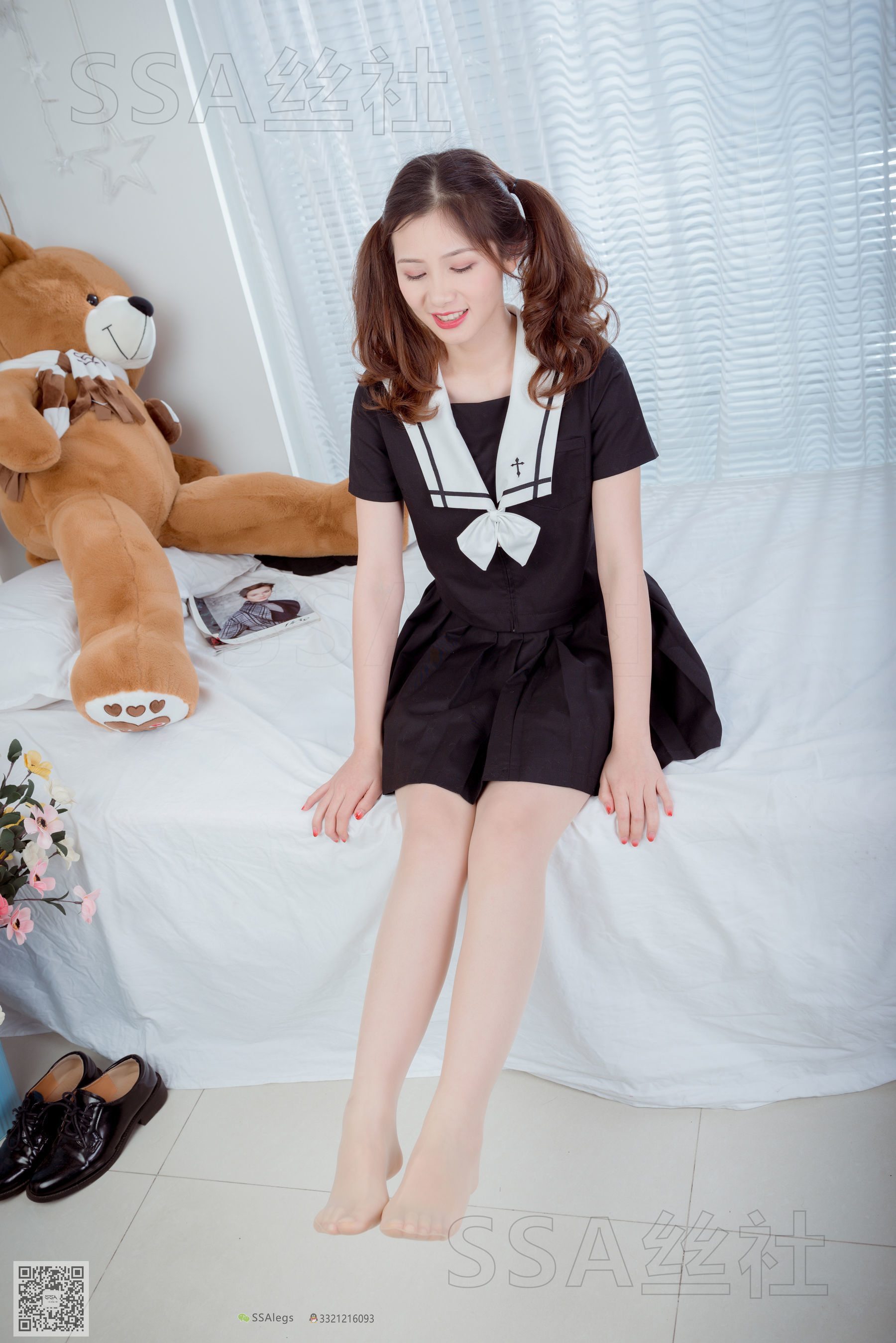 超清写真 No.079 雯雯 笑容治愈系小姐姐jk制服-图129