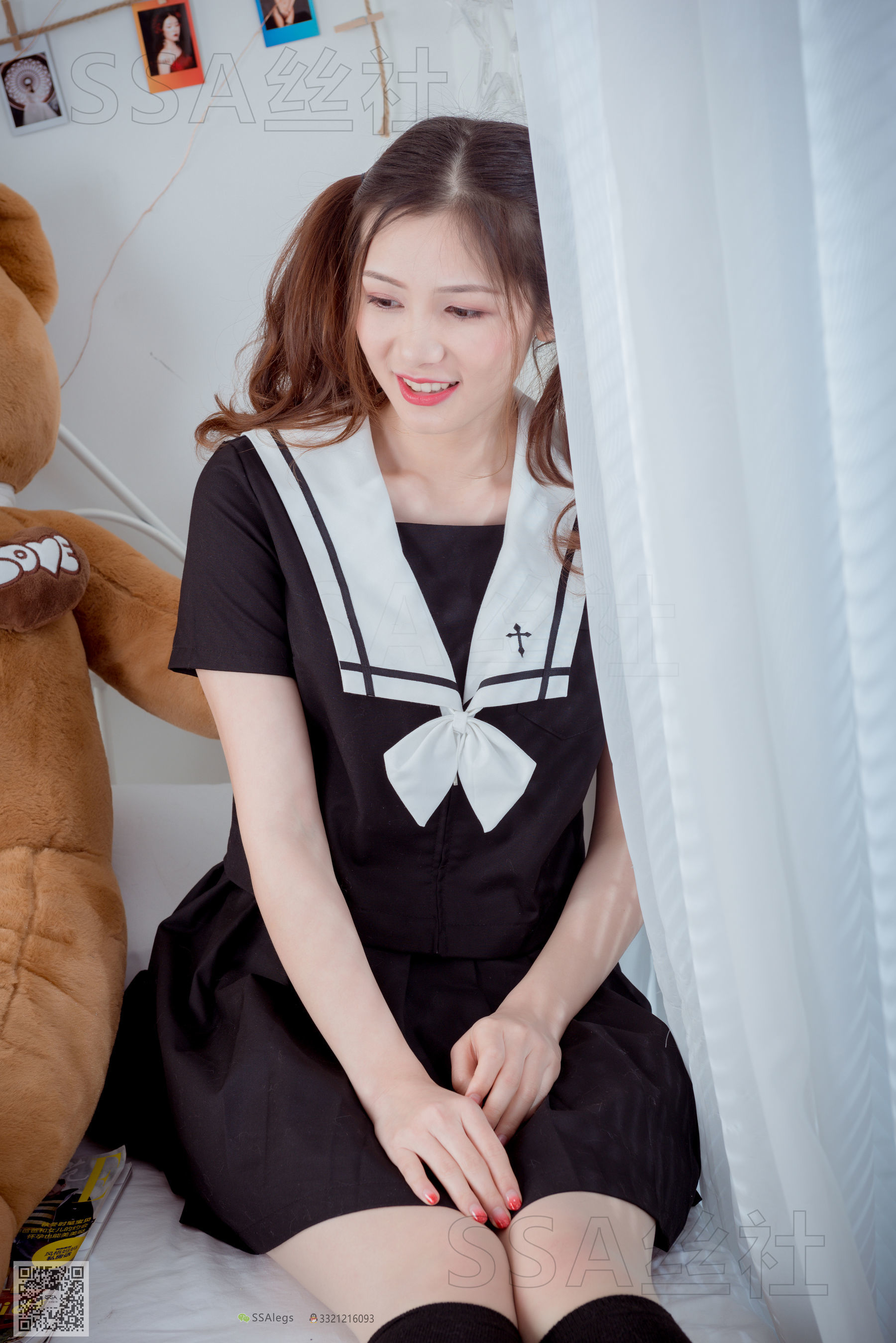 超清写真 No.079 雯雯 笑容治愈系小姐姐jk制服-图57