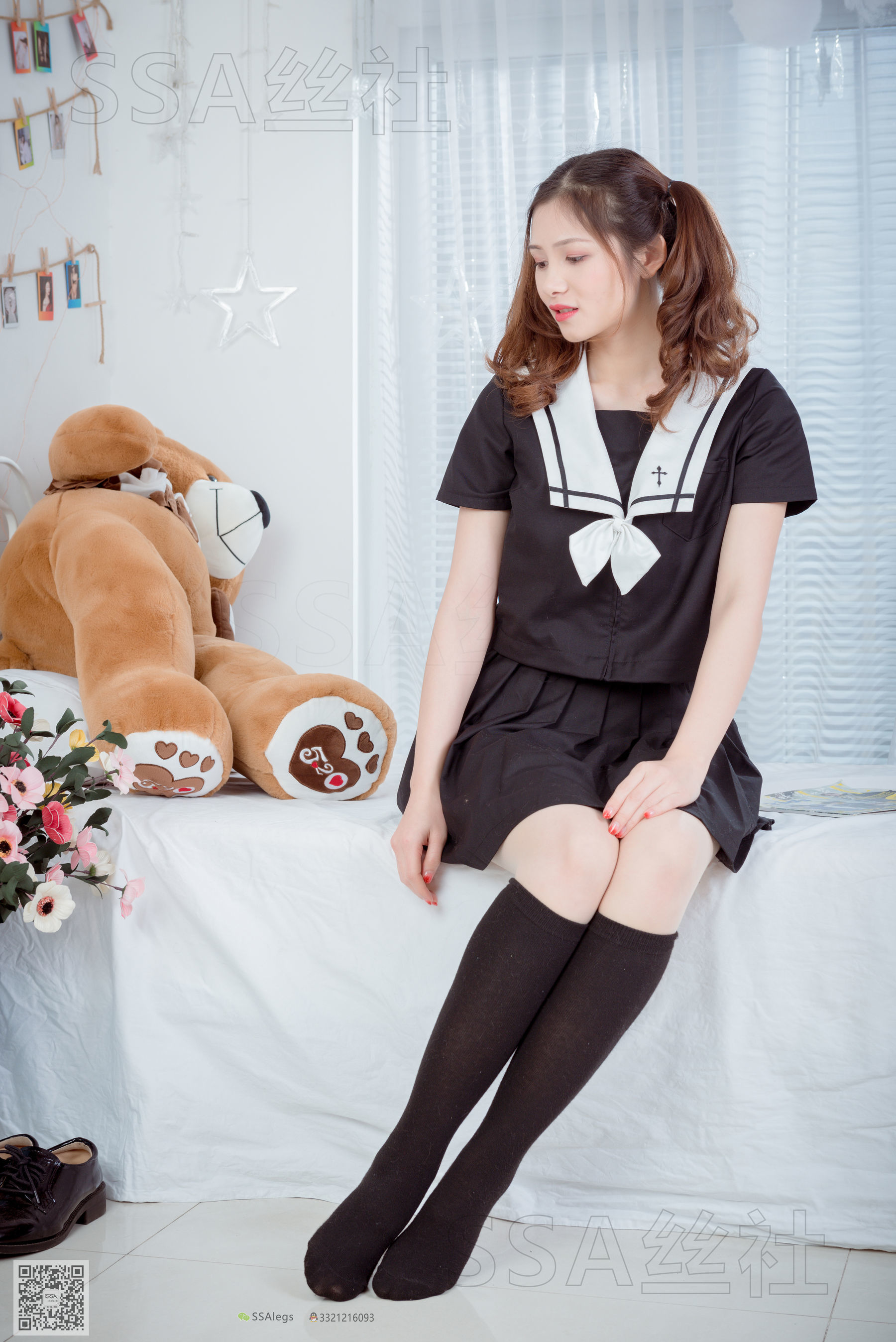 超清写真 No.079 雯雯 笑容治愈系小姐姐jk制服-图64