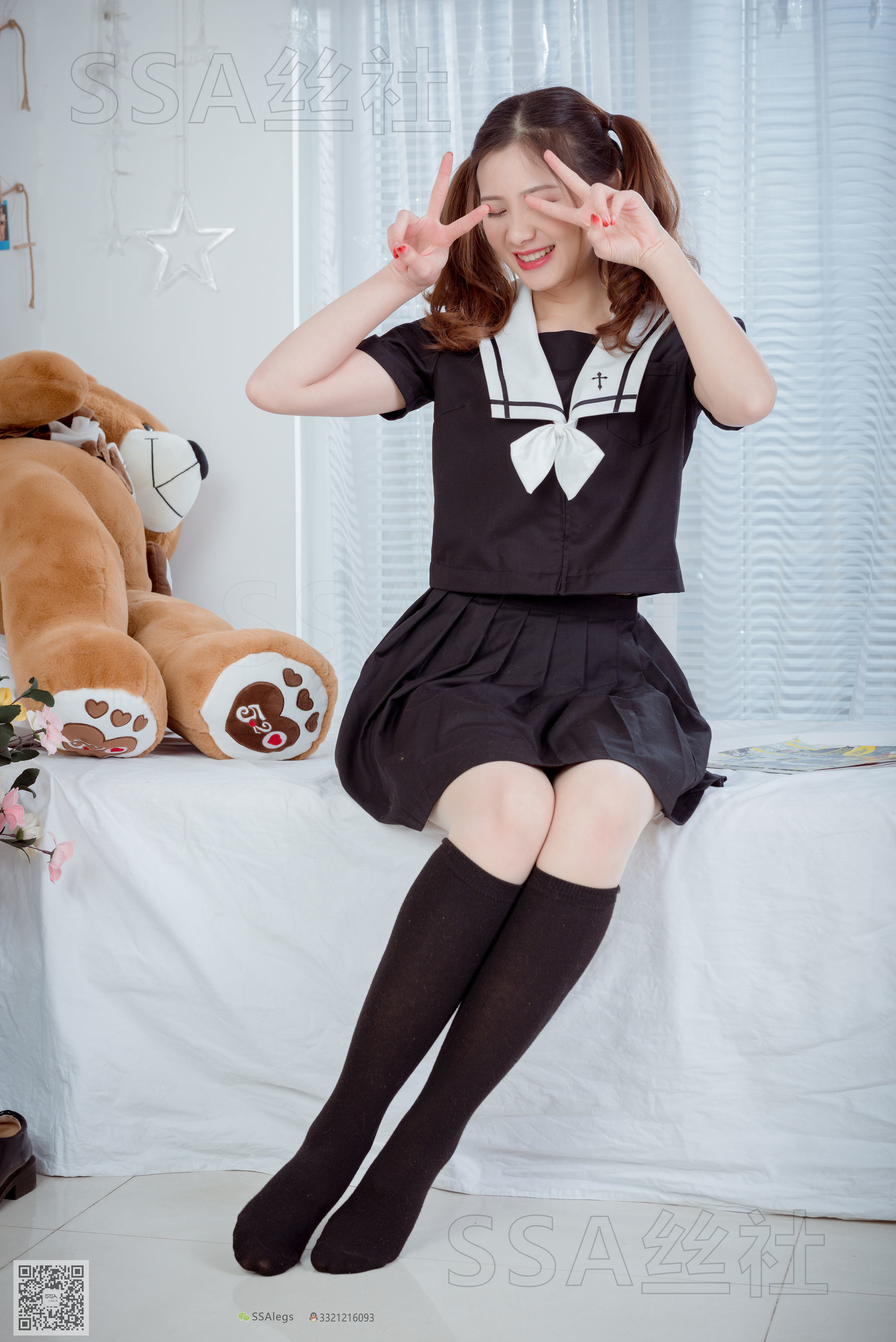 超清写真 No.079 雯雯 笑容治愈系小姐姐jk制服-图65