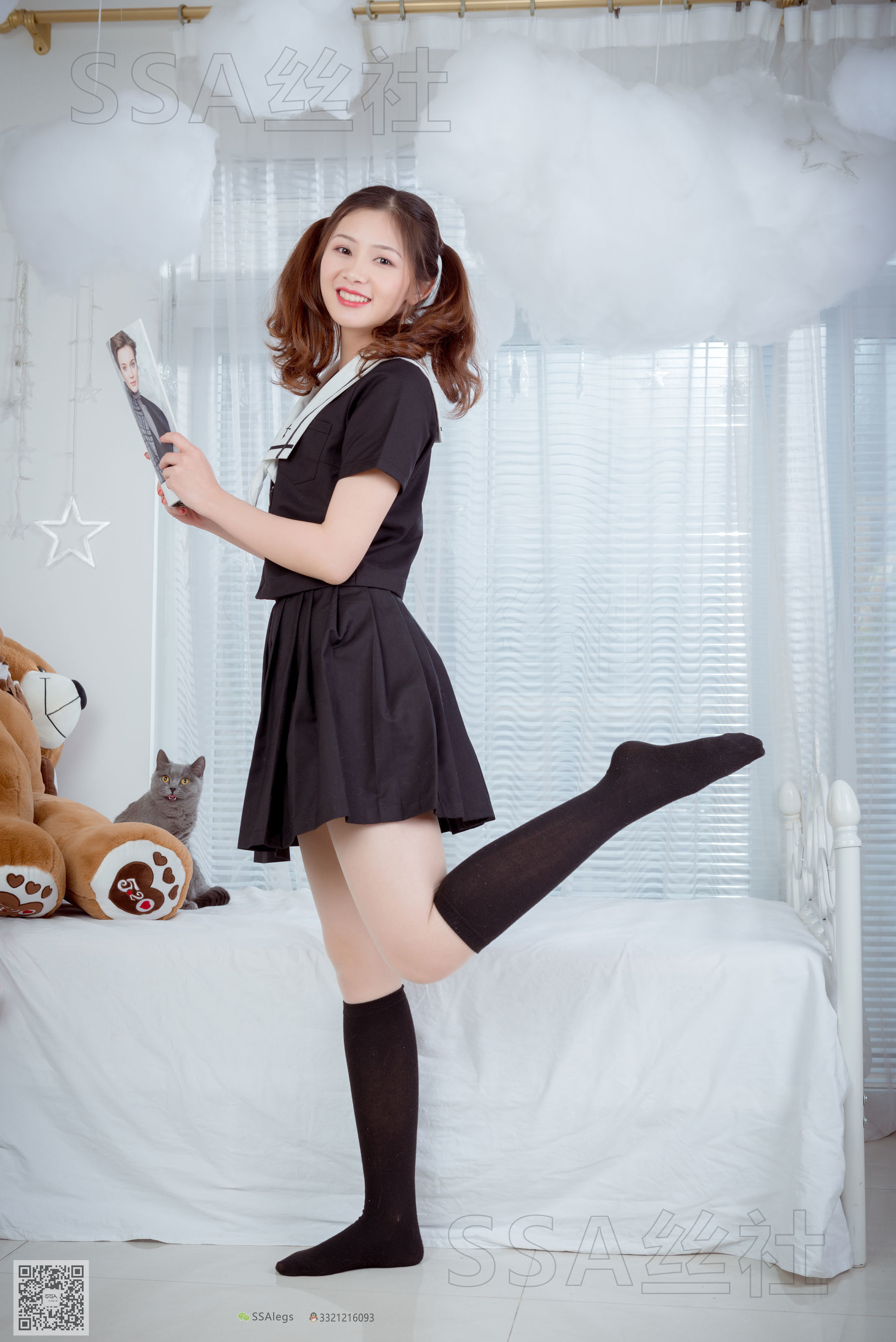 超清写真 No.079 雯雯 笑容治愈系小姐姐jk制服-图70