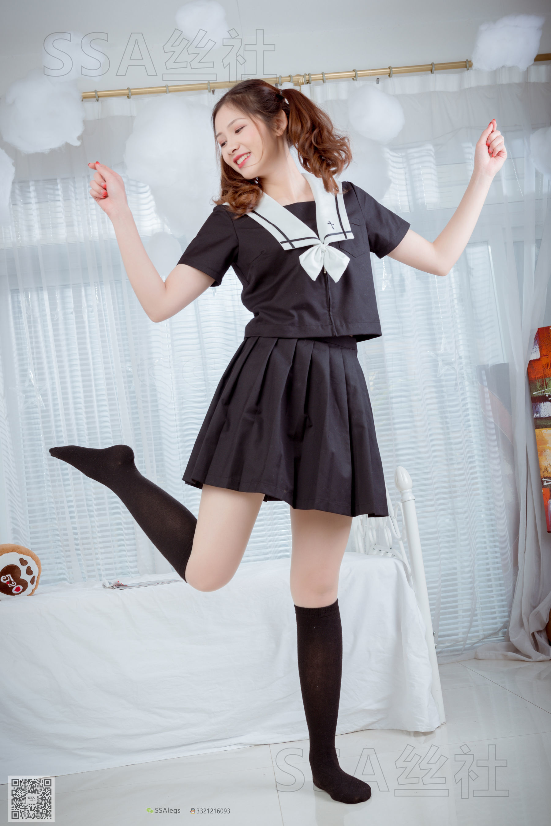 超清写真 No.079 雯雯 笑容治愈系小姐姐jk制服-图79