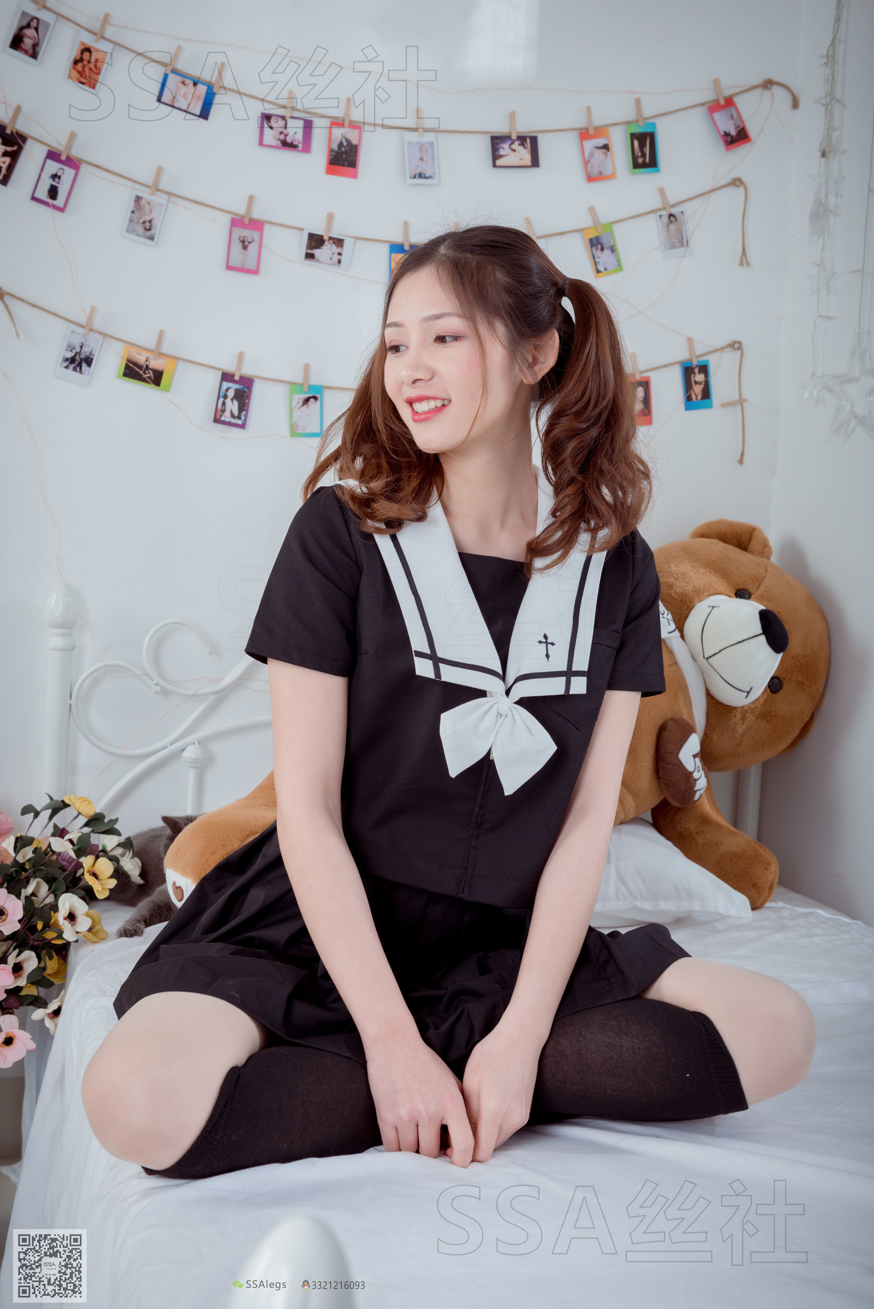 超清写真 No.079 雯雯 笑容治愈系小姐姐jk制服-图83