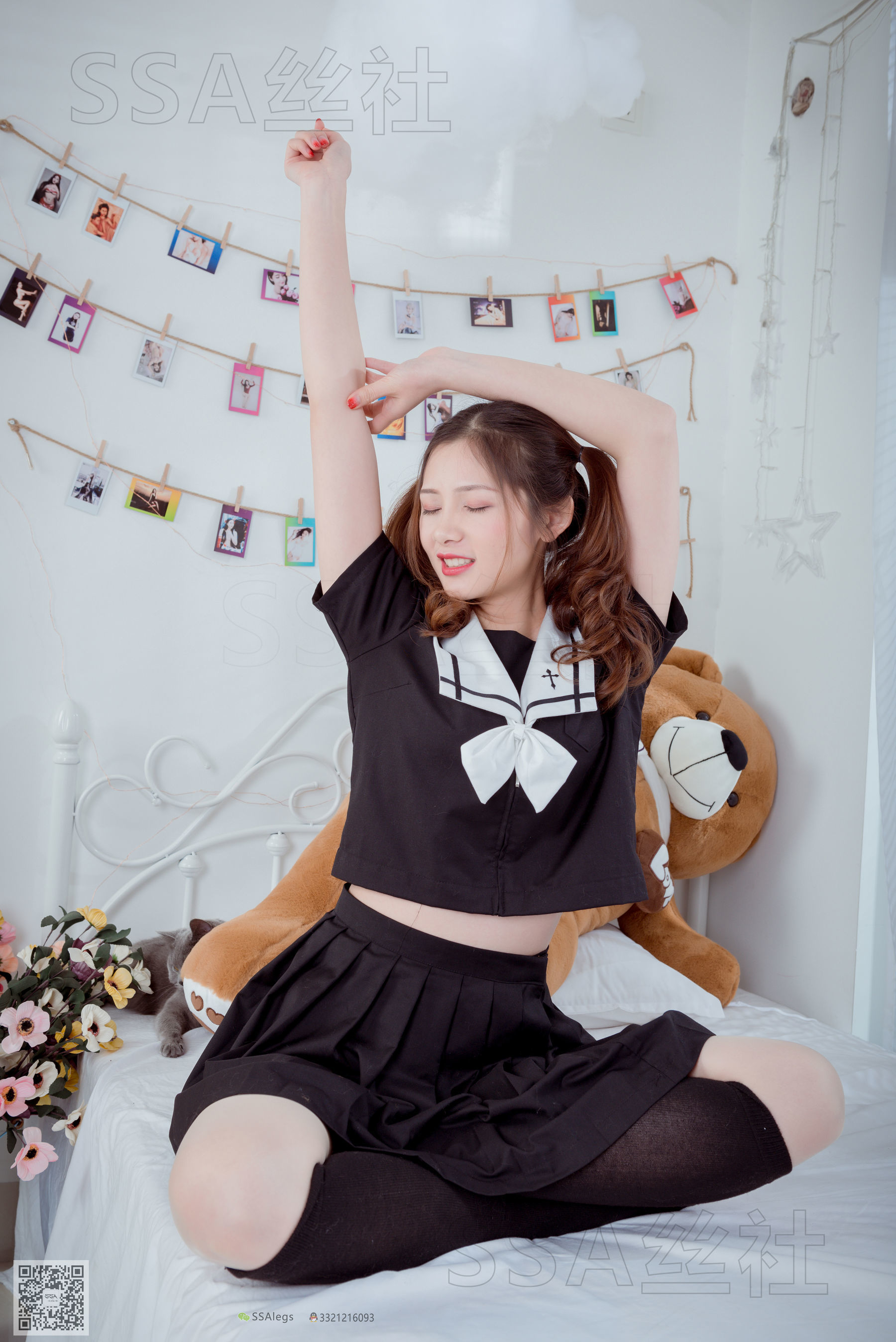 超清写真 No.079 雯雯 笑容治愈系小姐姐jk制服-图84