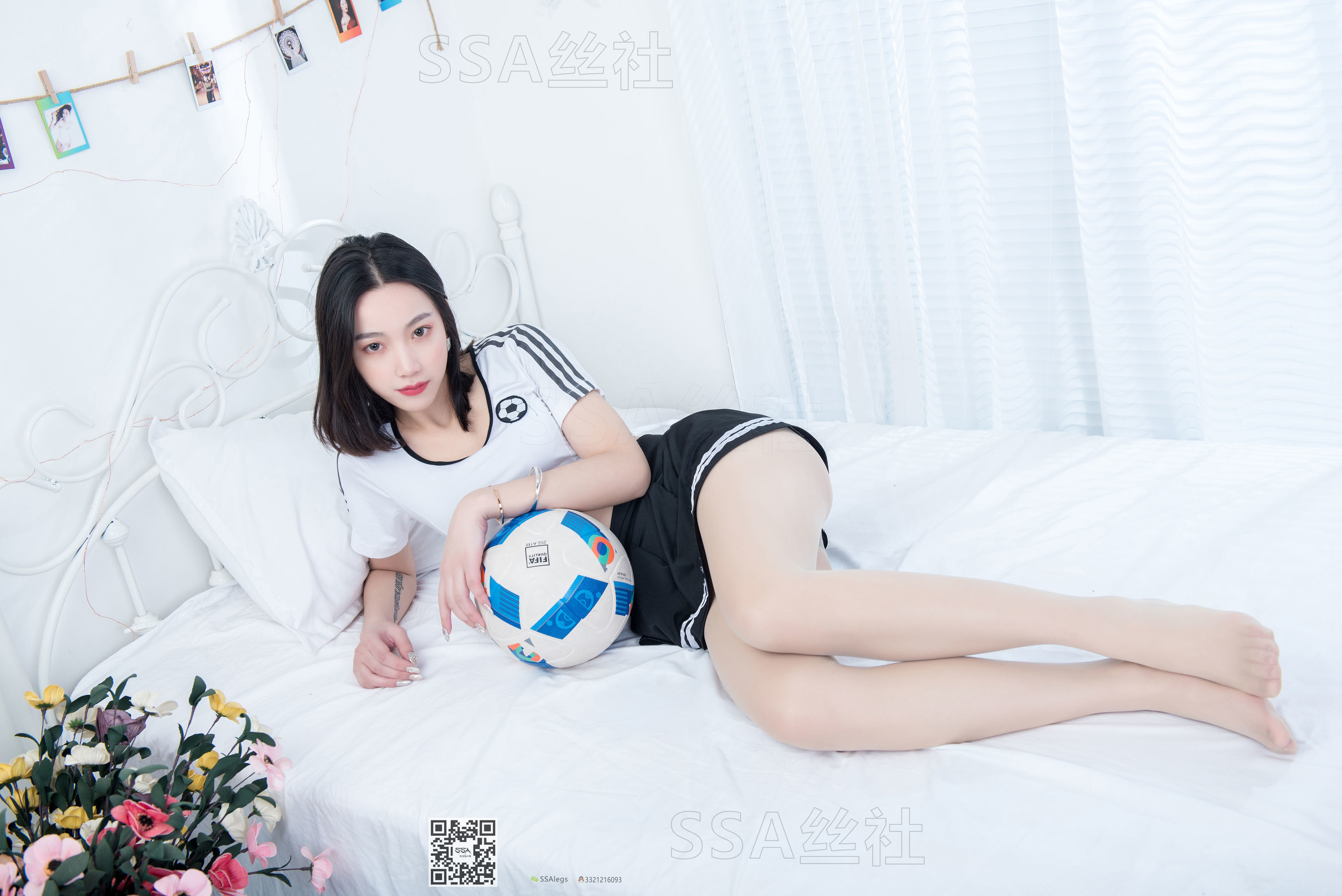 超清写真 No.086 大大 白色足球宝贝-图122