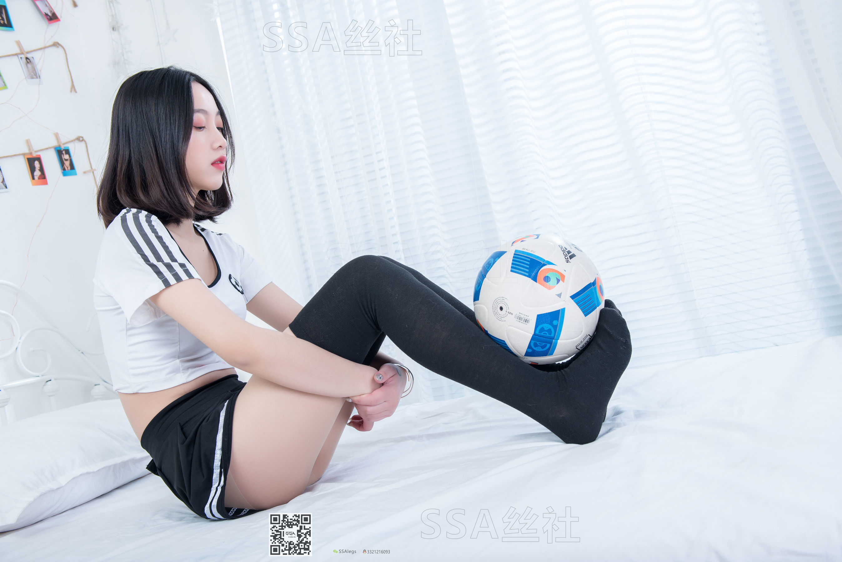 超清写真 No.086 大大 白色足球宝贝-图30