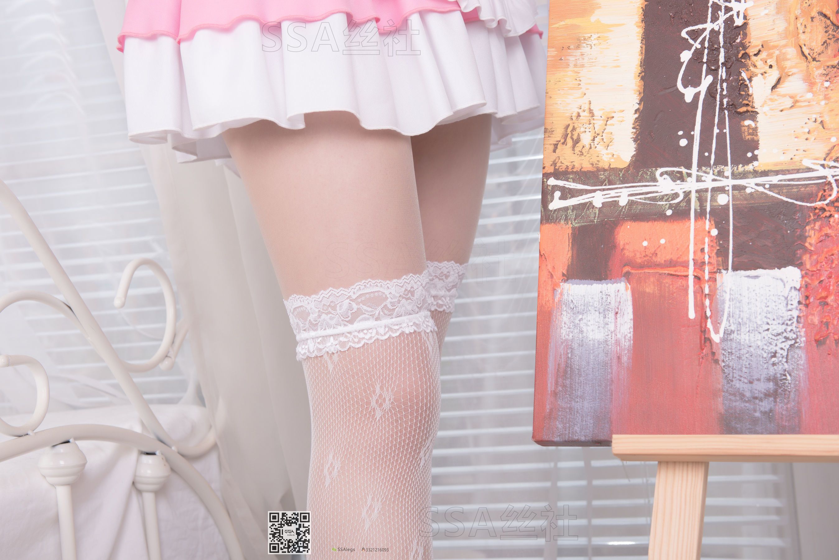 超清写真 No.089 雯雯 甜美笑容治愈系粉色女仆装-图15