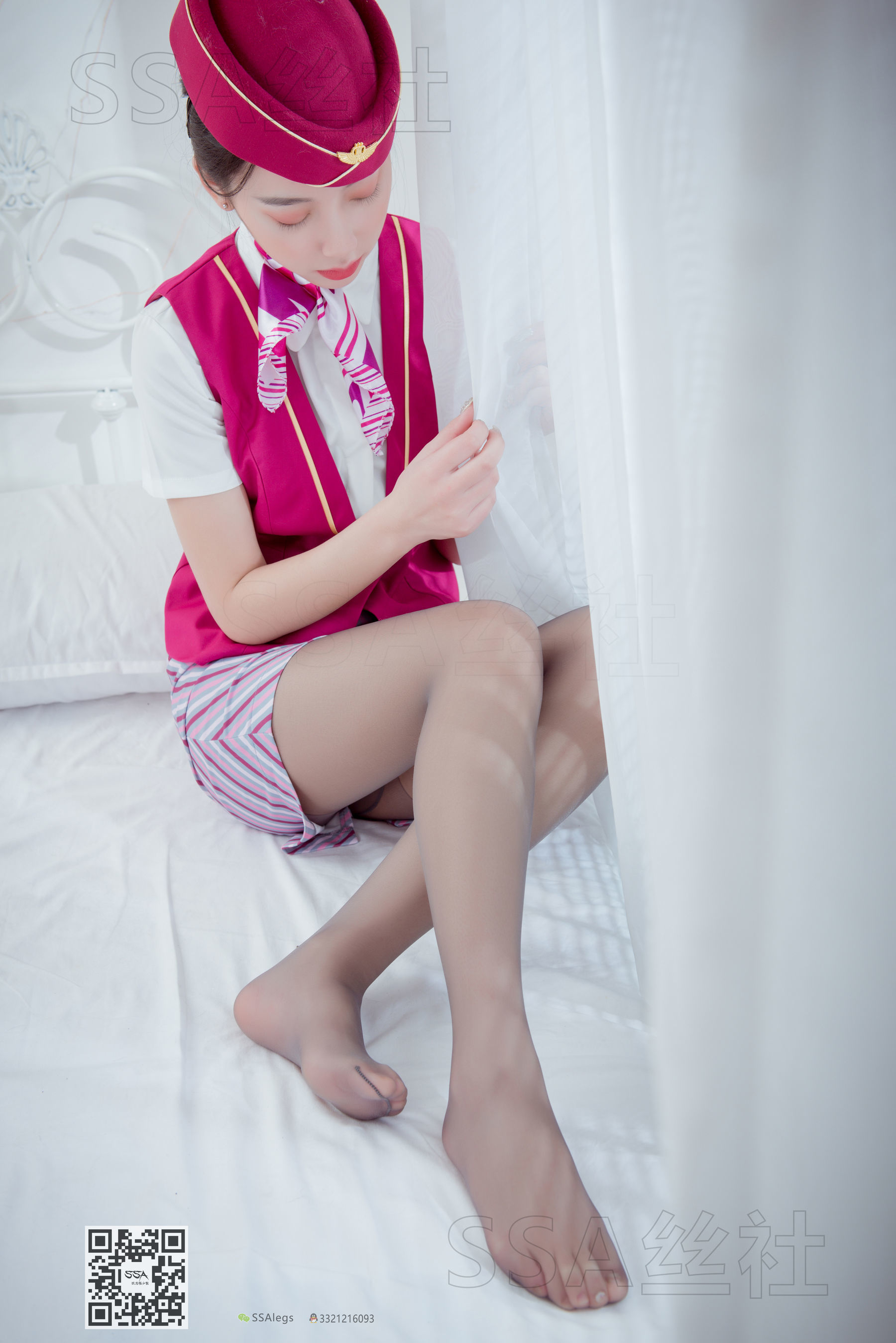 超清写真 No.090 腿模大大 空姐制服秀-图108