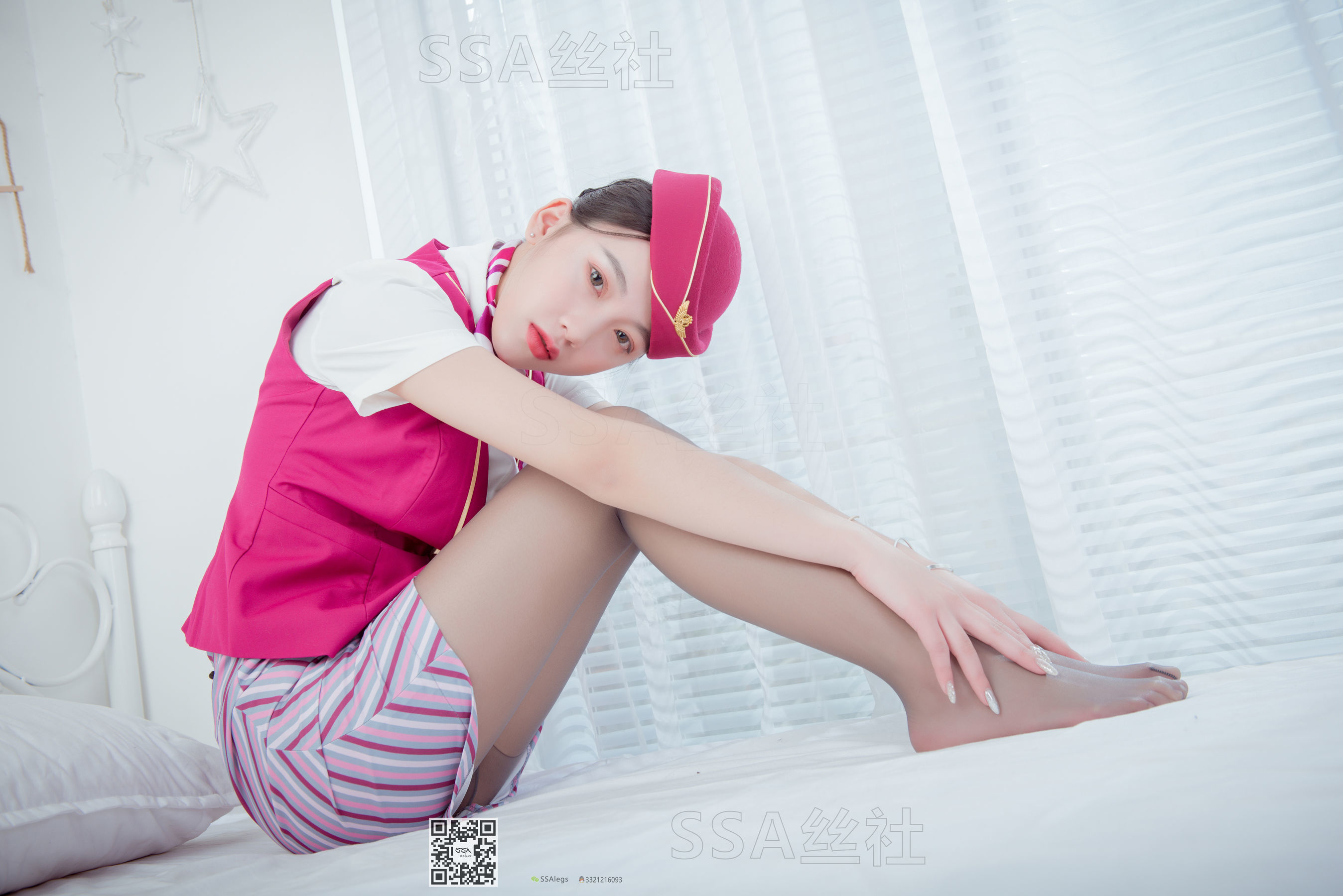 超清写真 No.090 腿模大大 空姐制服秀-图112