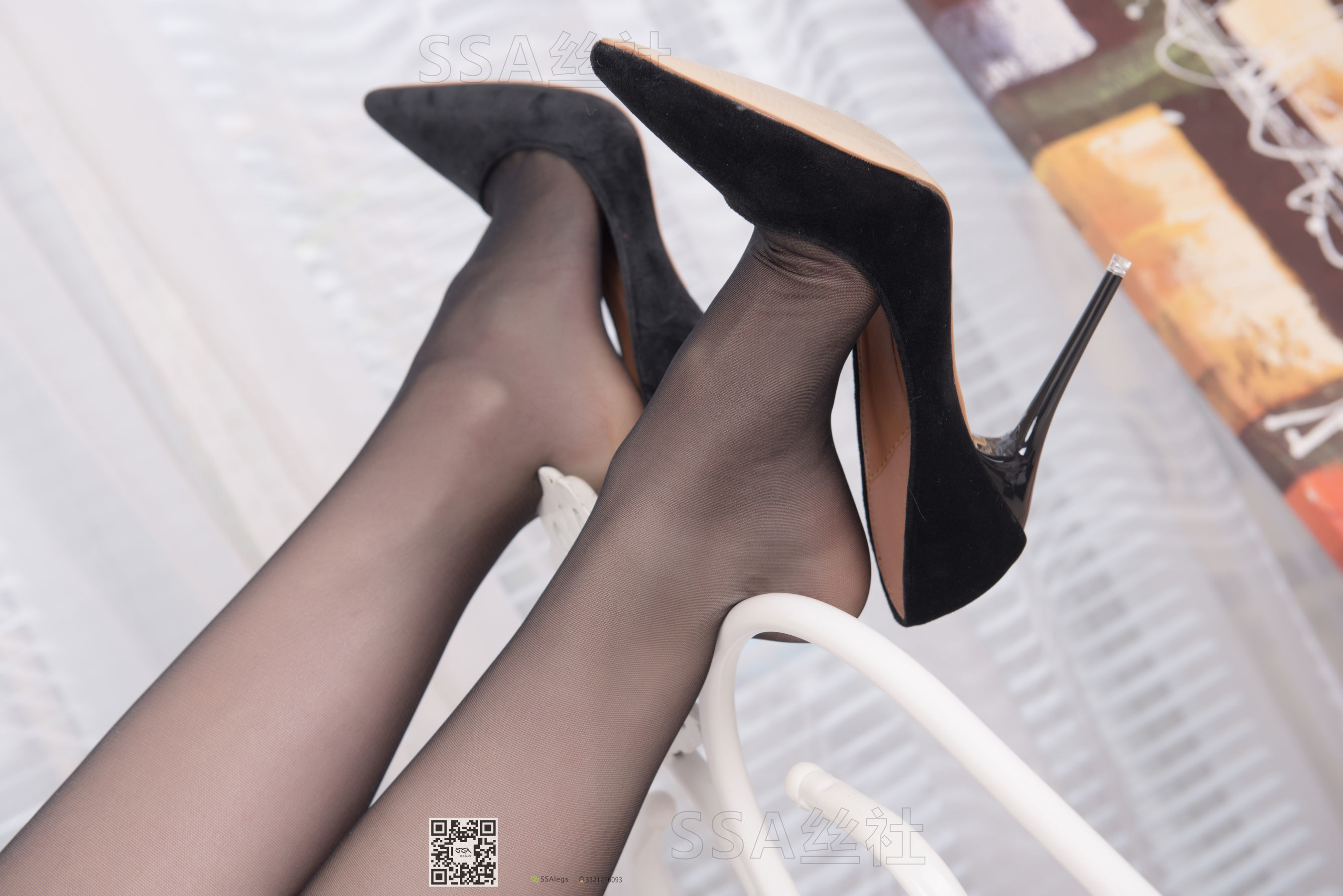 超清写真 No.093 腿模雯雯 空姐制服show-图50