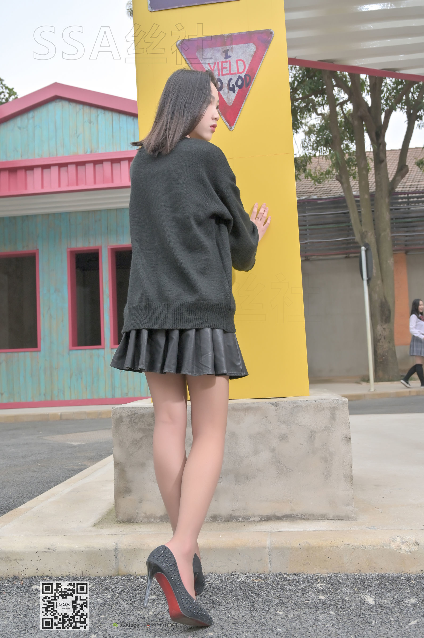 超清写真 No.094 腿模大大 街拍灰丝-图105