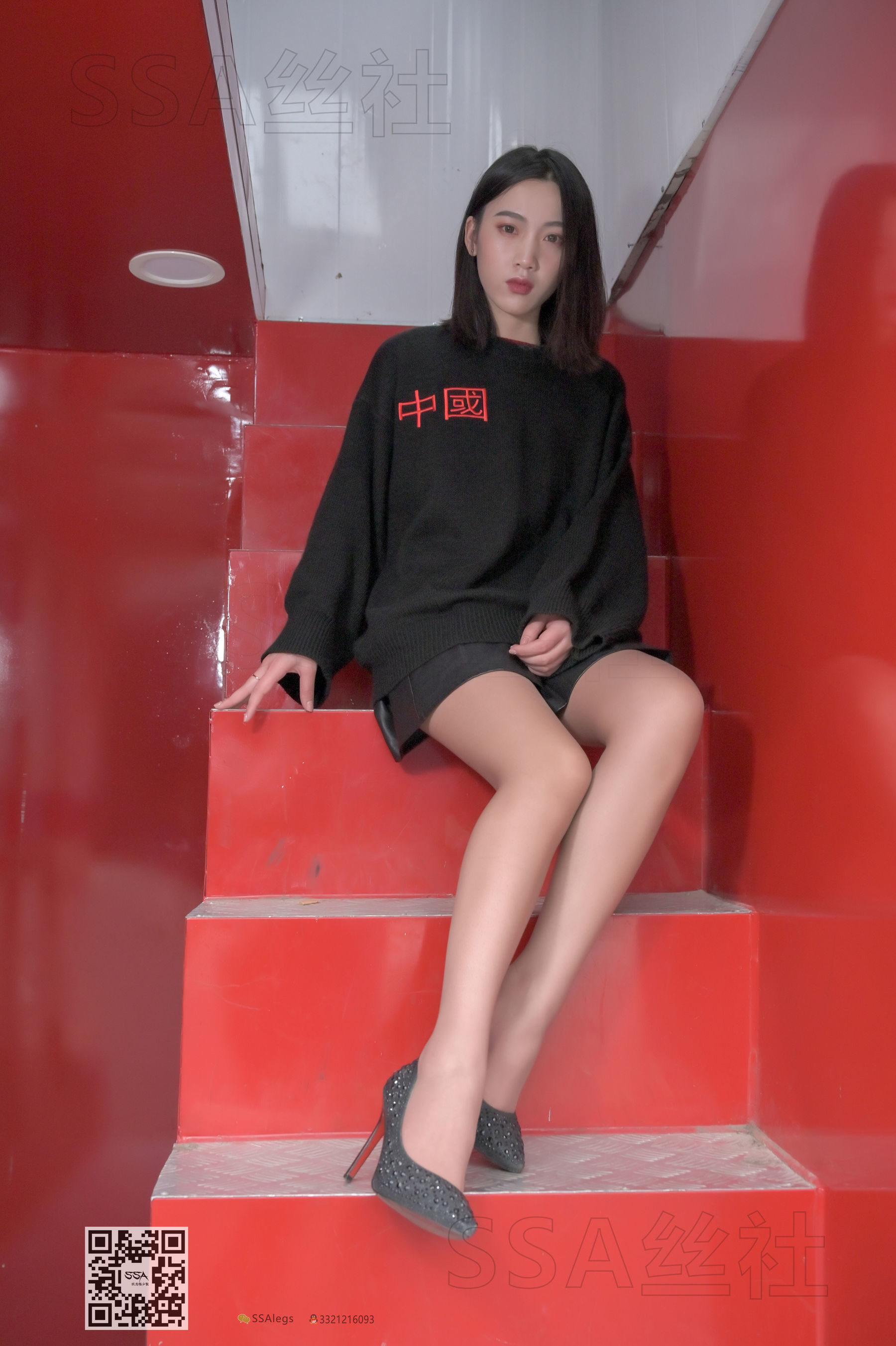 超清写真 No.094 腿模大大 街拍灰丝-图74