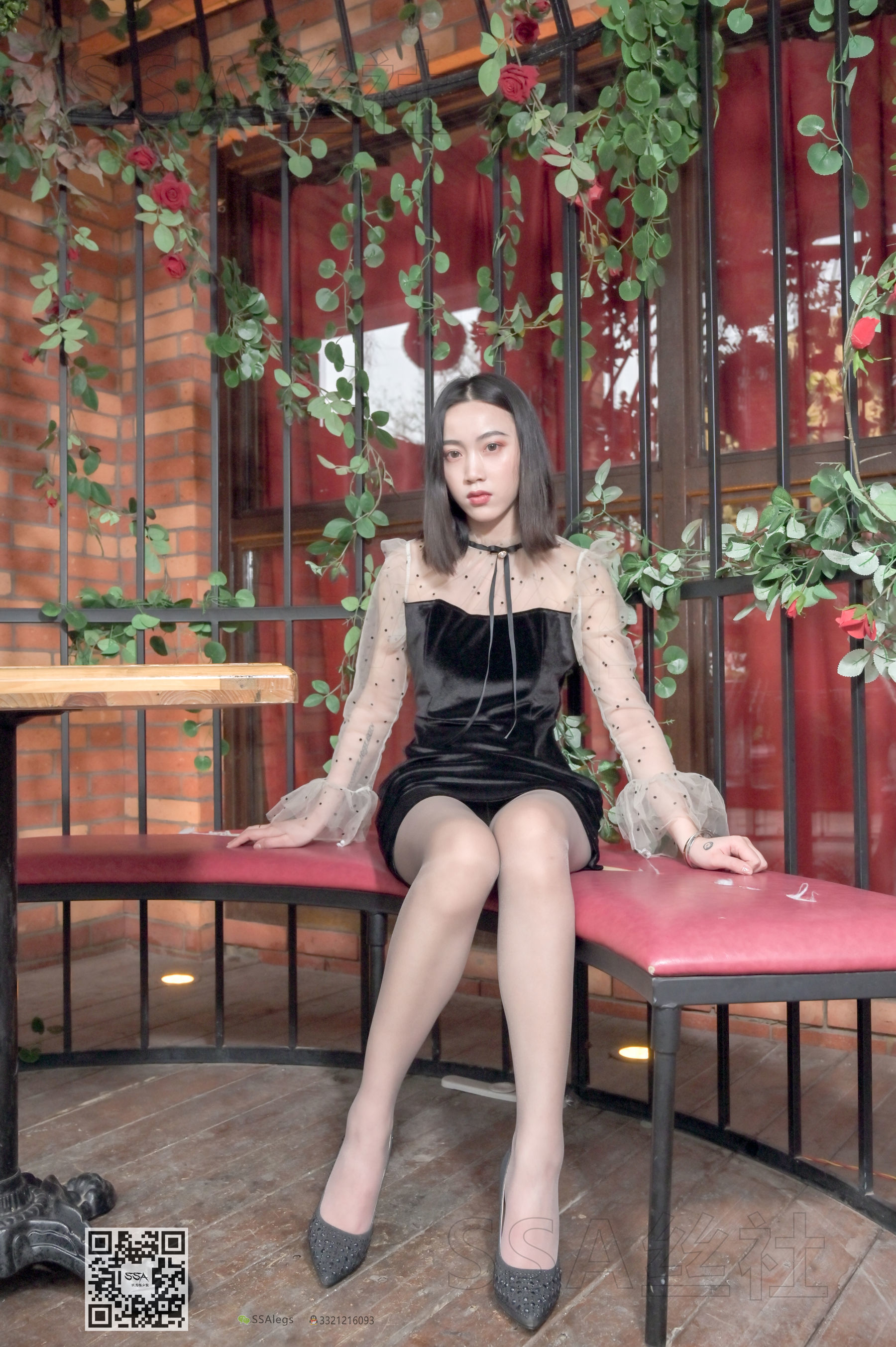 超清写真 No.096 大大 街拍腿模灰丝-图70