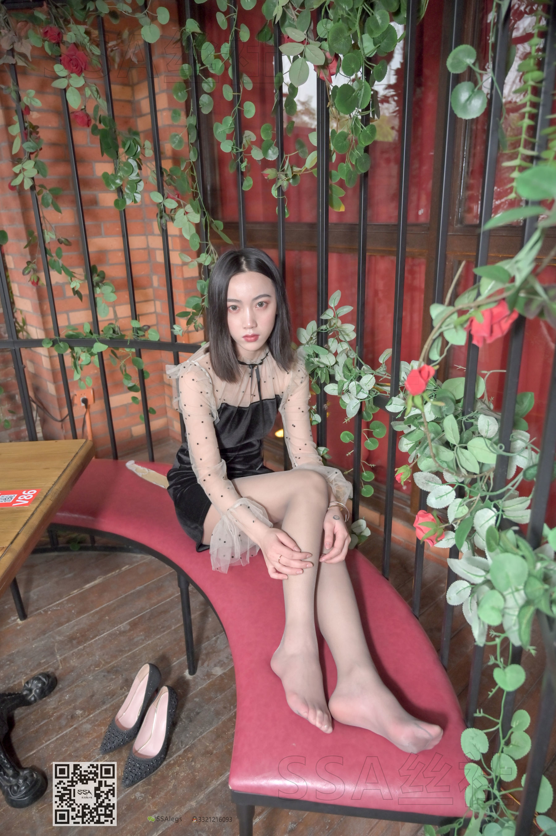 超清写真 No.096 大大 街拍腿模灰丝-图80