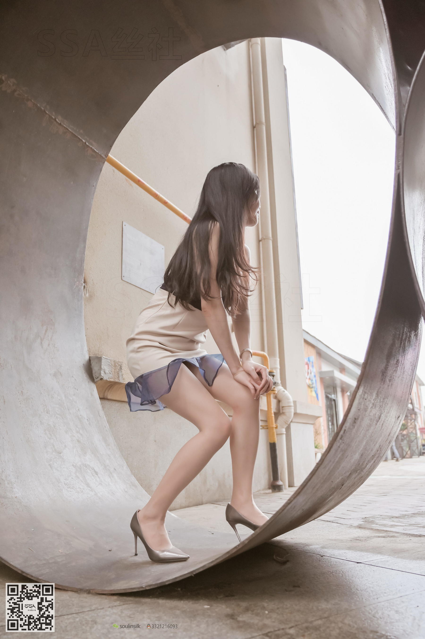 超清写真 No.099 雪梨 街拍短裙丝袜-图56