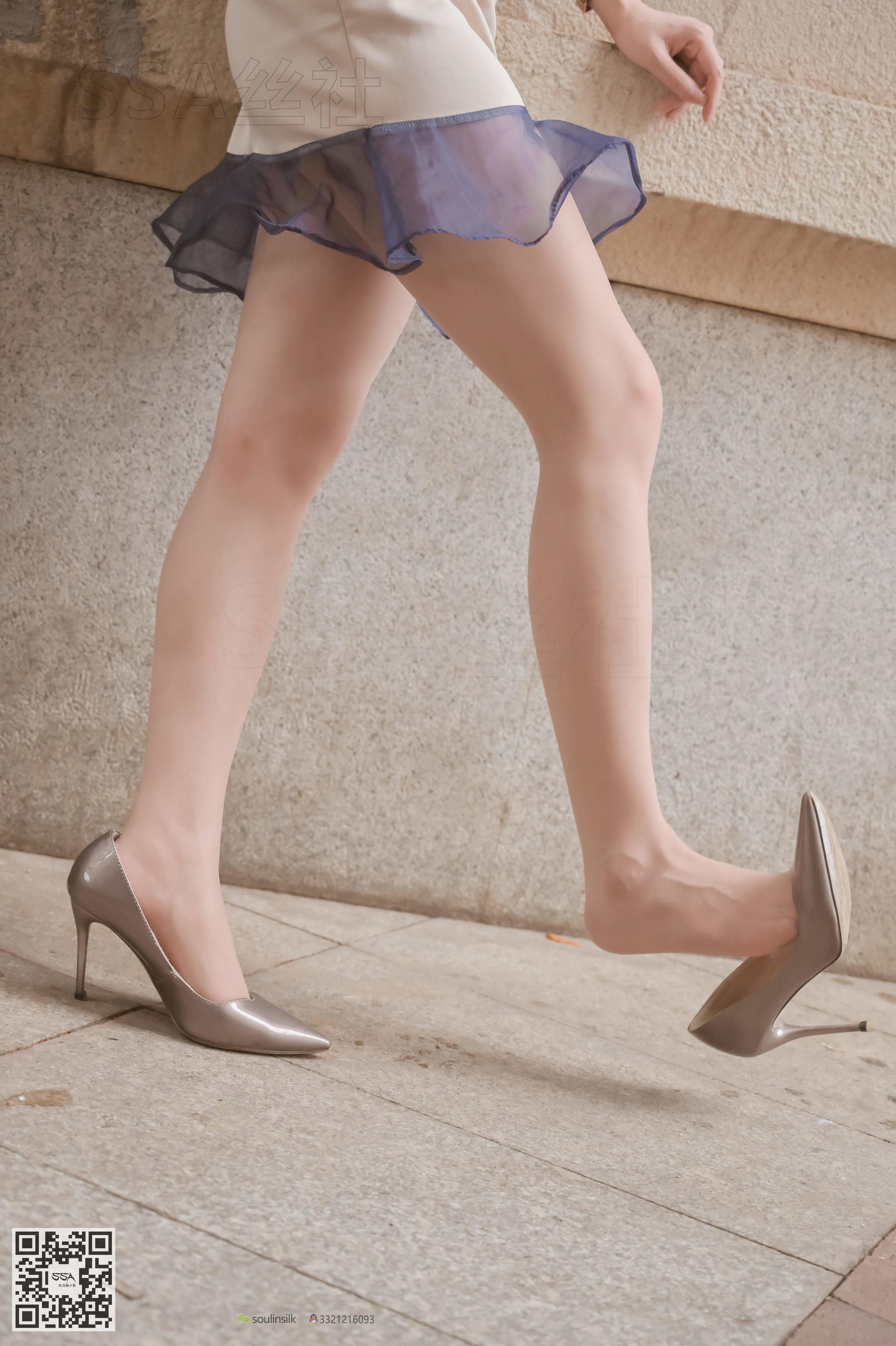 超清写真 No.099 雪梨 街拍短裙丝袜-图68