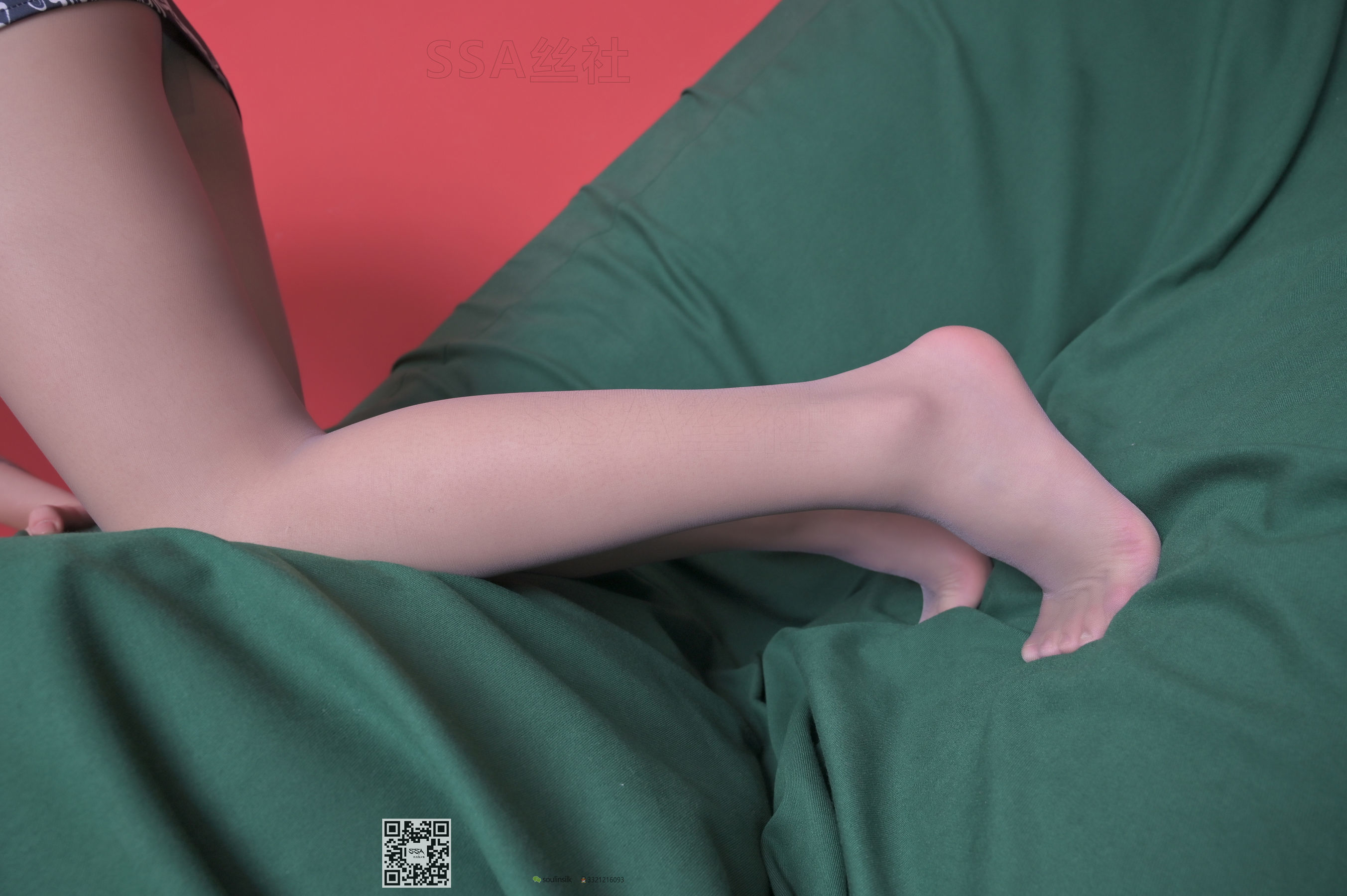 超清写真 No.100 腿模大大 妩媚脱丝特写-图135