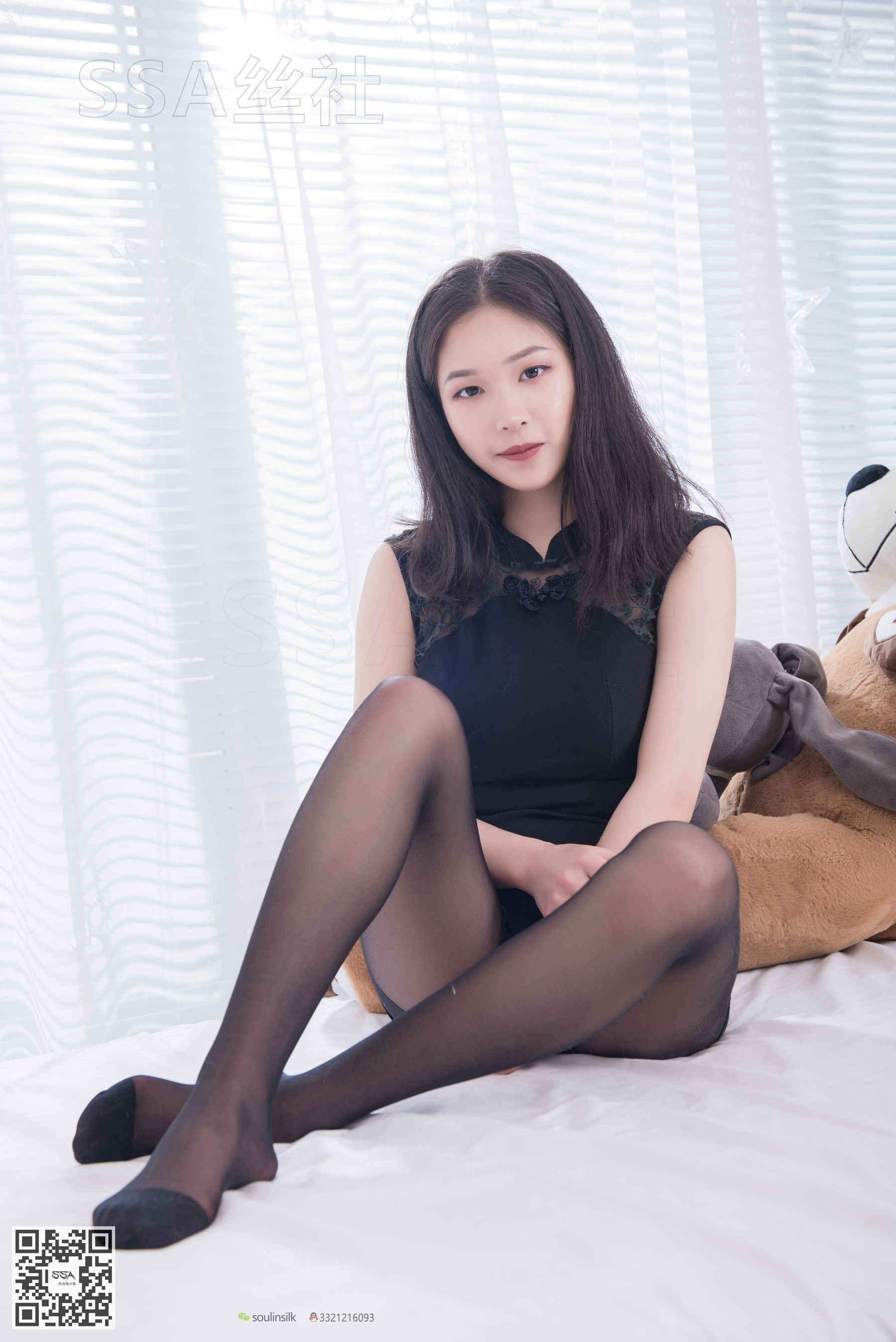 超清写真 No.101 腿模佳佳 短旗袍性感特写-图110