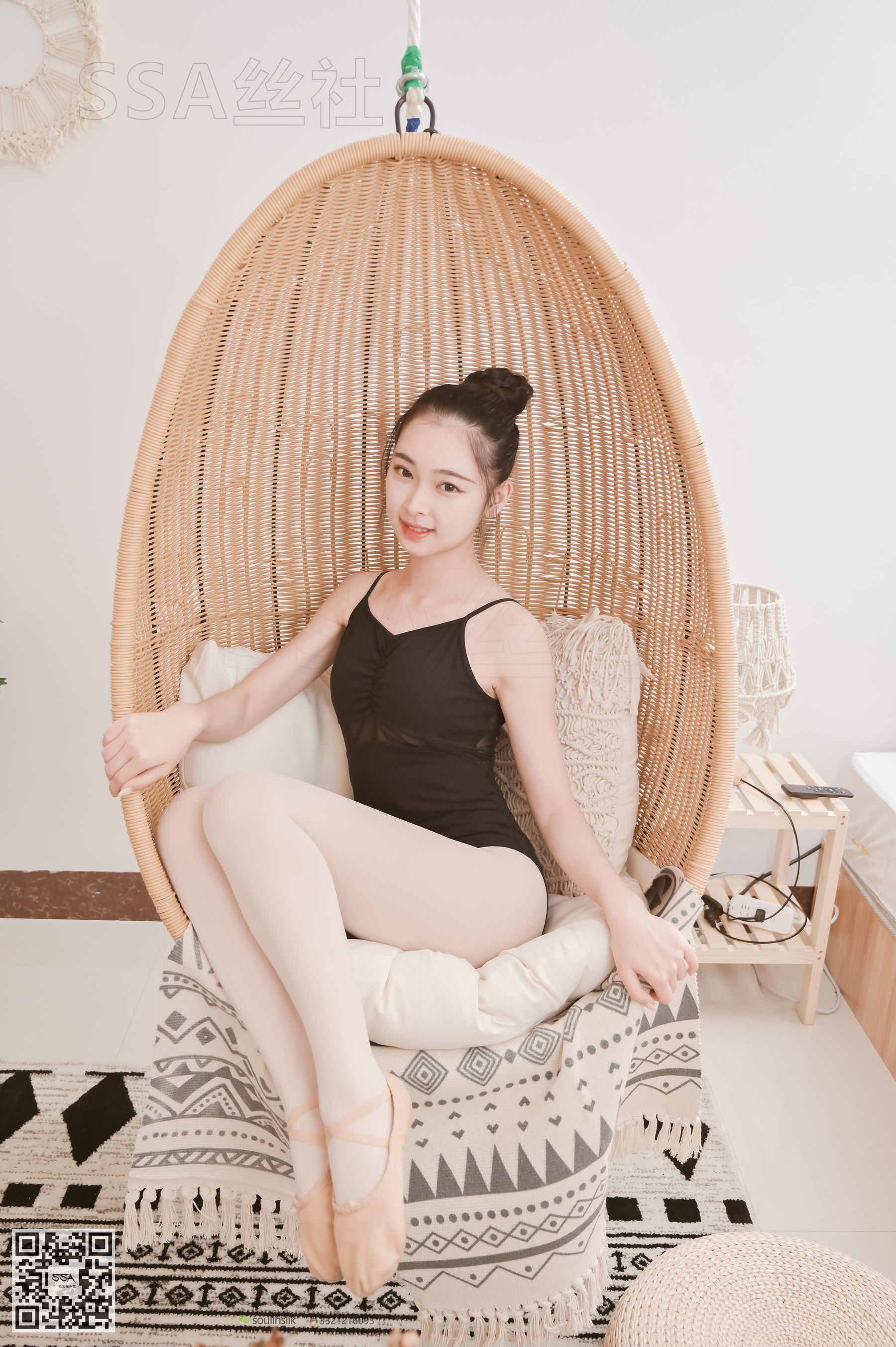 超清写真 No.108 腿模文娟 劈个叉都是爱你的形状-图108