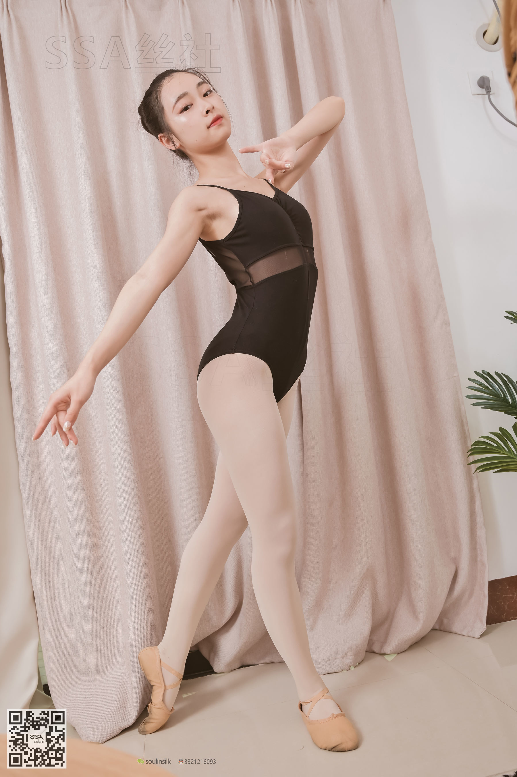 超清写真 No.108 腿模文娟 劈个叉都是爱你的形状-图10