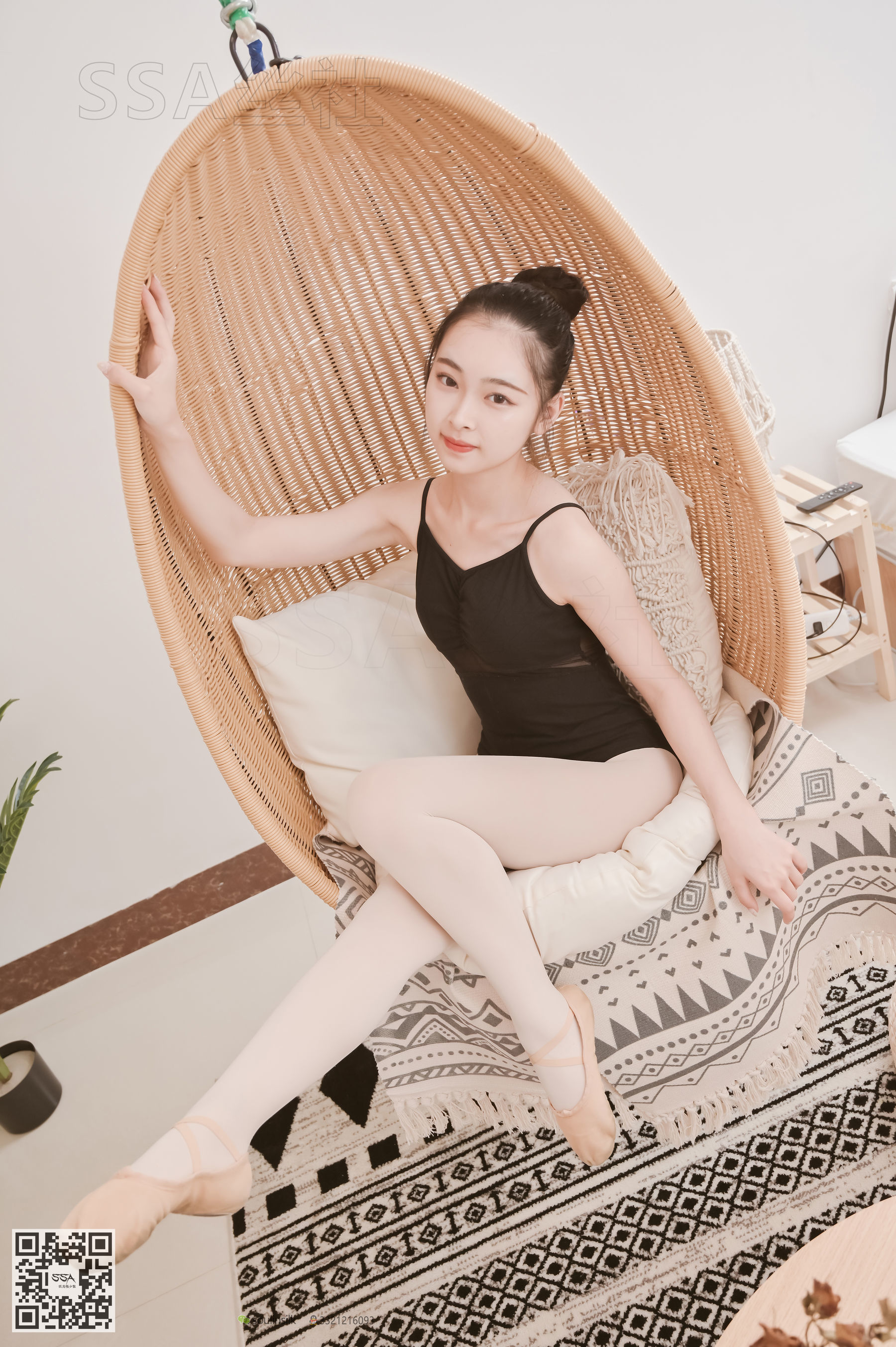 超清写真 No.108 腿模文娟 劈个叉都是爱你的形状-图112