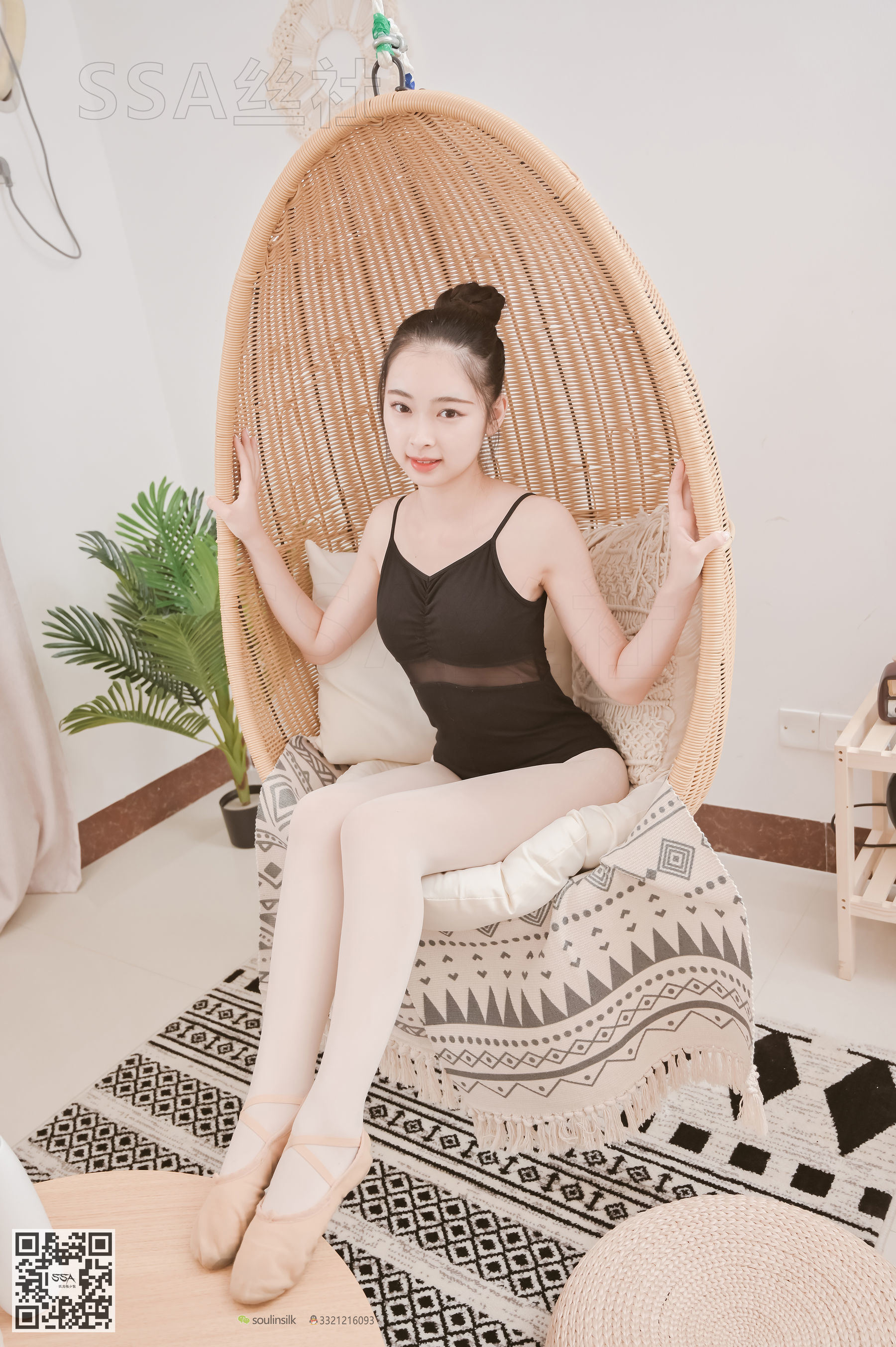 超清写真 No.108 腿模文娟 劈个叉都是爱你的形状-图115