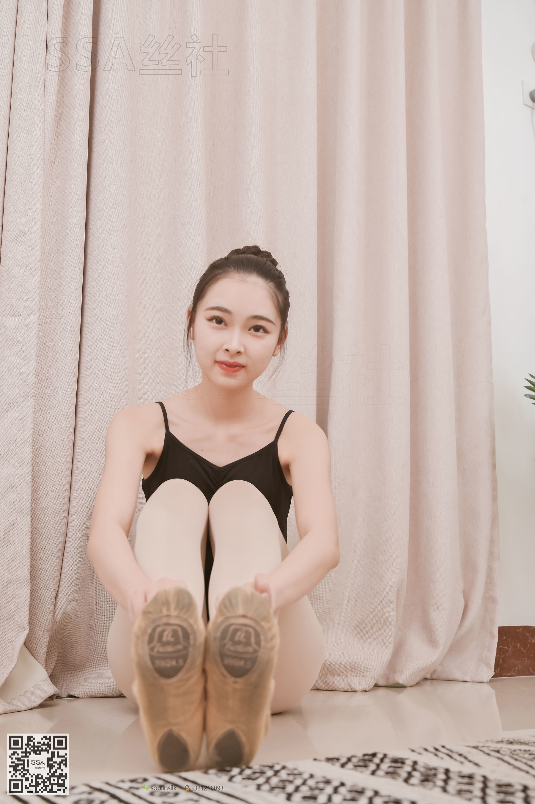 超清写真 No.108 腿模文娟 劈个叉都是爱你的形状-图139