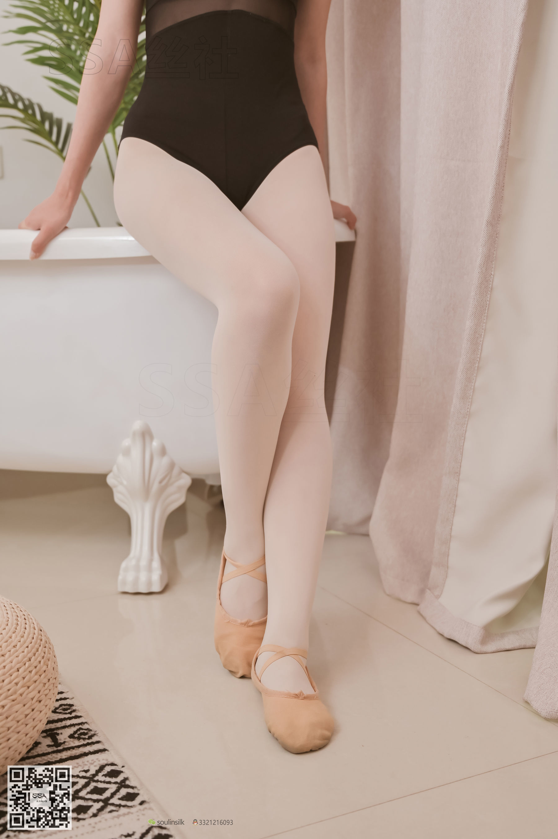 超清写真 No.108 腿模文娟 劈个叉都是爱你的形状-图22