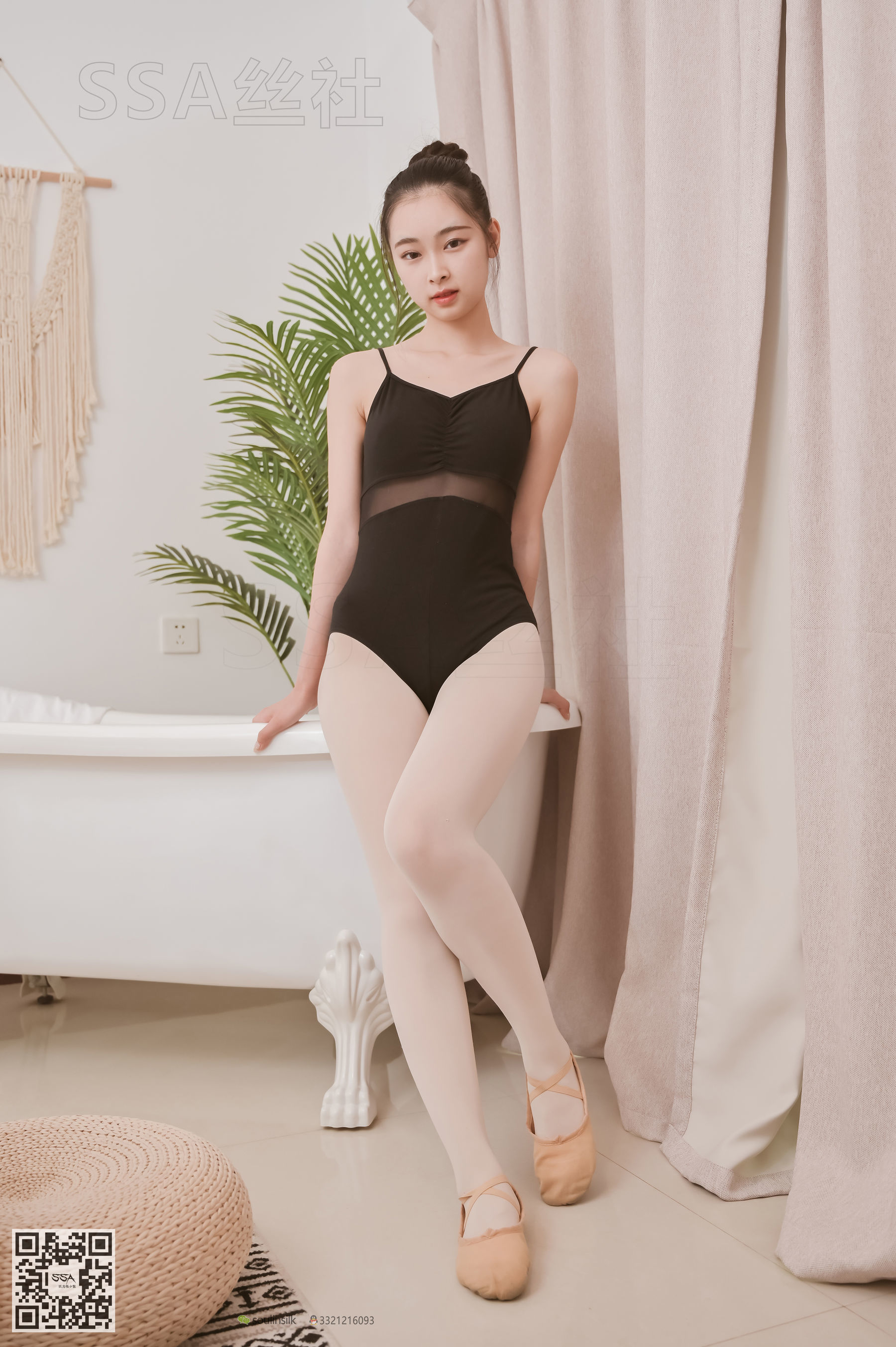 超清写真 No.108 腿模文娟 劈个叉都是爱你的形状-图23