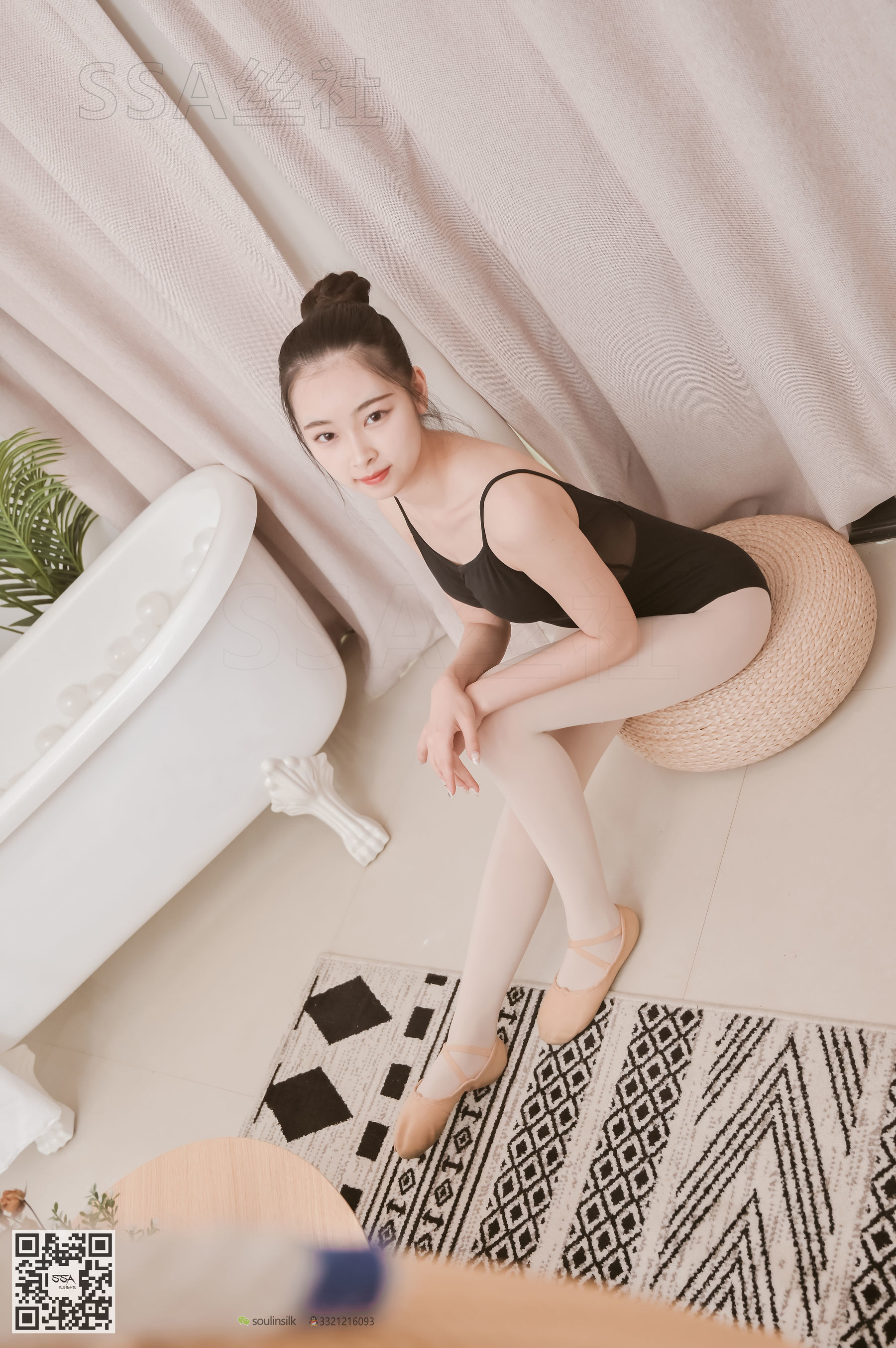 超清写真 No.108 腿模文娟 劈个叉都是爱你的形状-图26