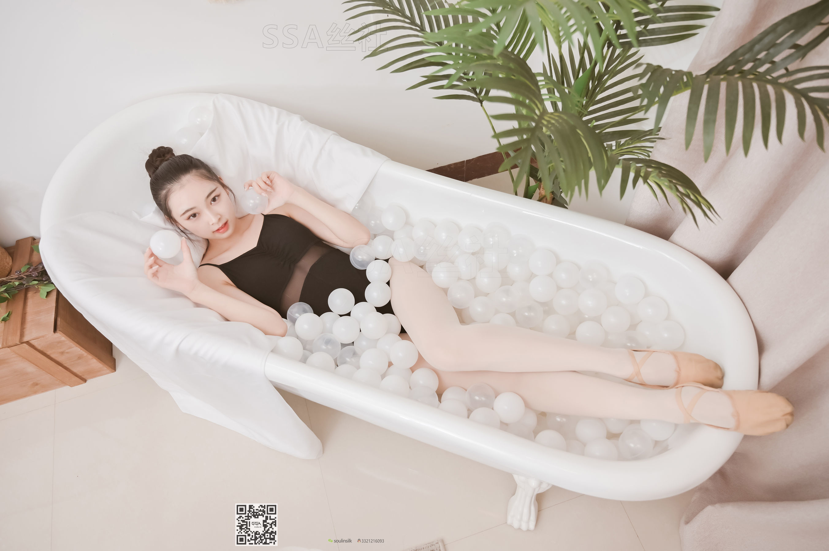 超清写真 No.108 腿模文娟 劈个叉都是爱你的形状-图38