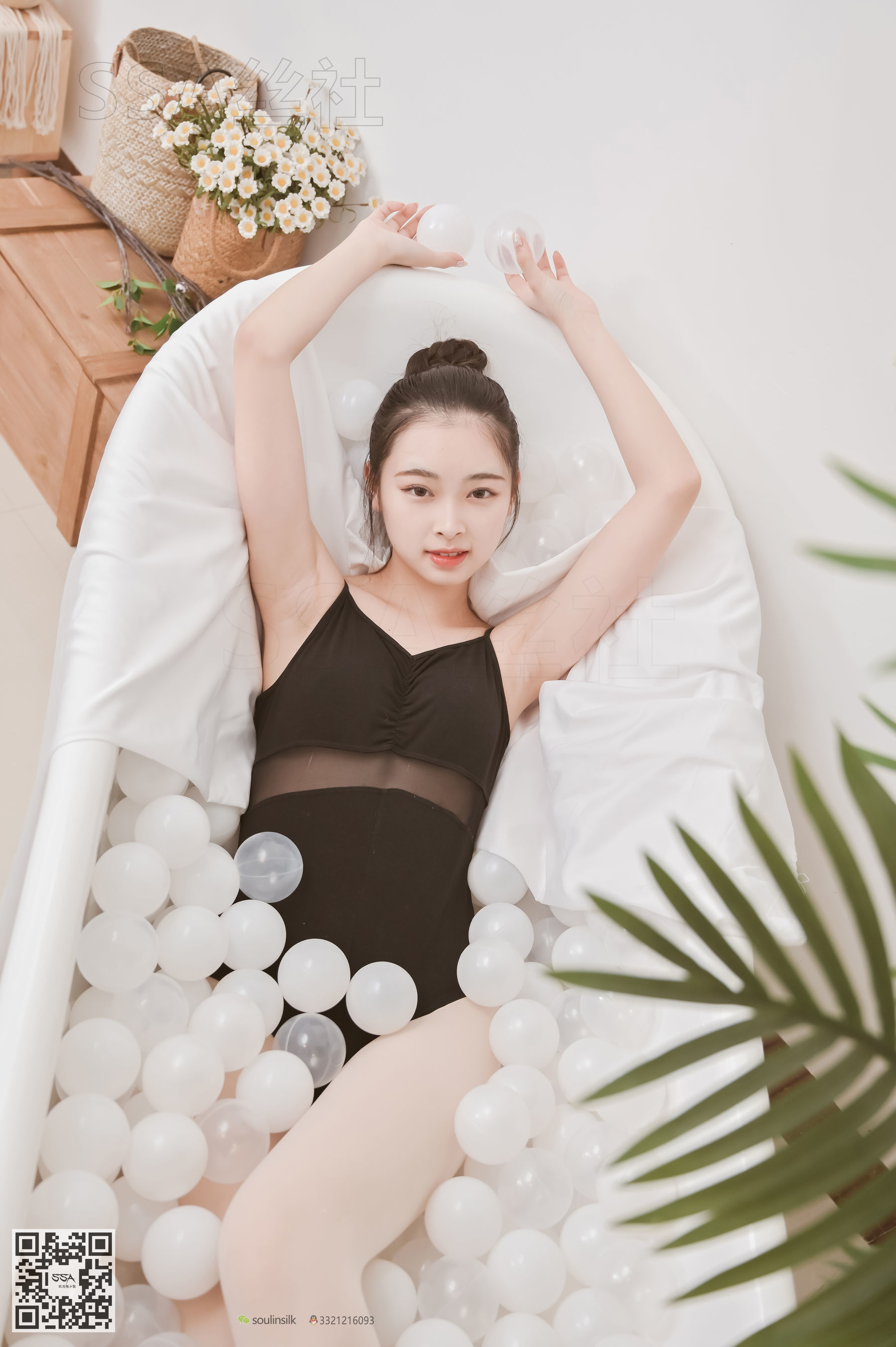 超清写真 No.108 腿模文娟 劈个叉都是爱你的形状-图43