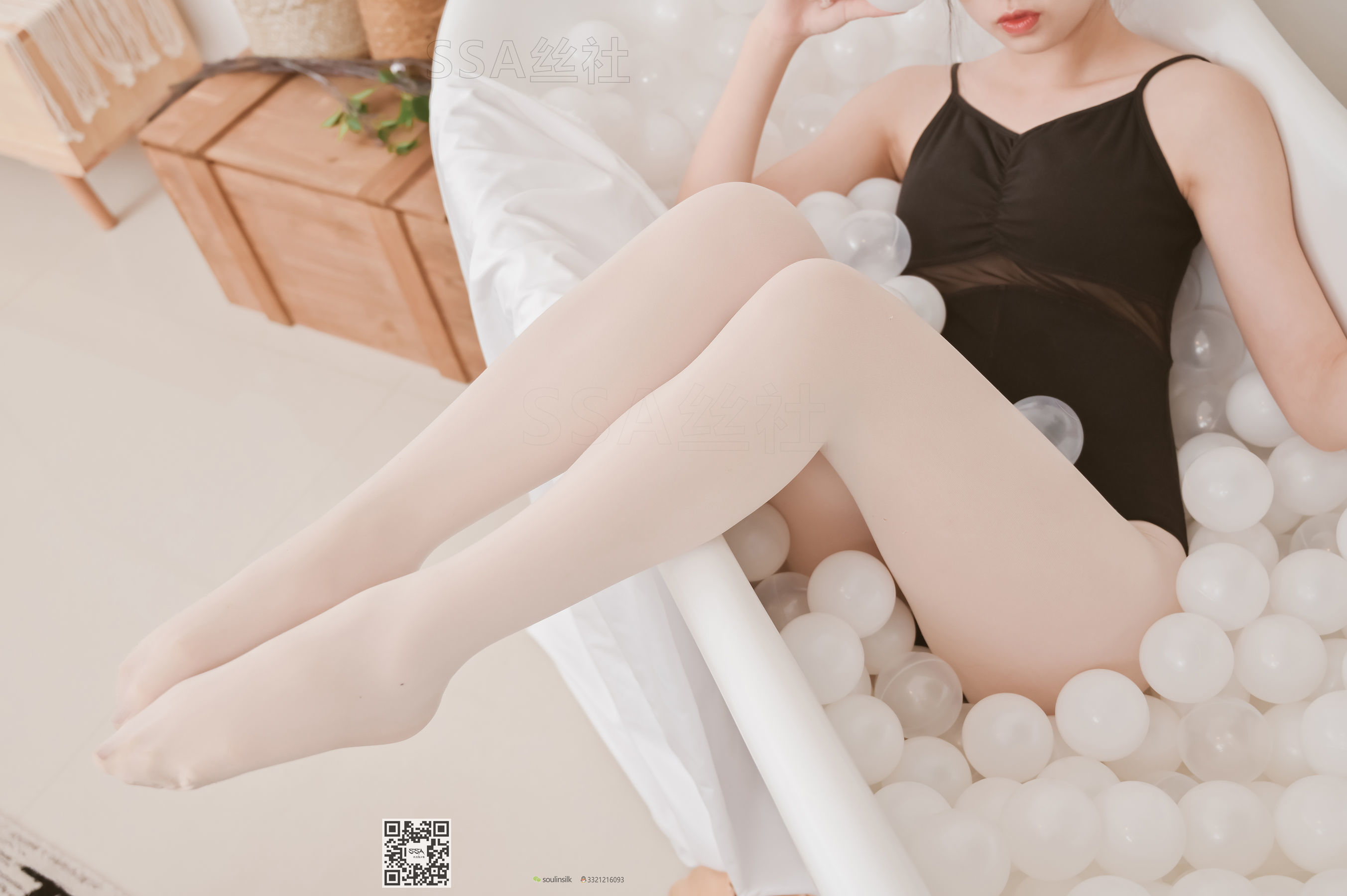 超清写真 No.108 腿模文娟 劈个叉都是爱你的形状-图76