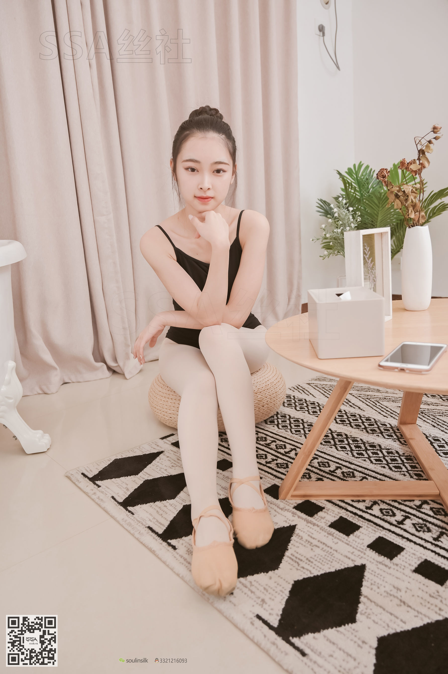 超清写真 No.108 腿模文娟 劈个叉都是爱你的形状-图83