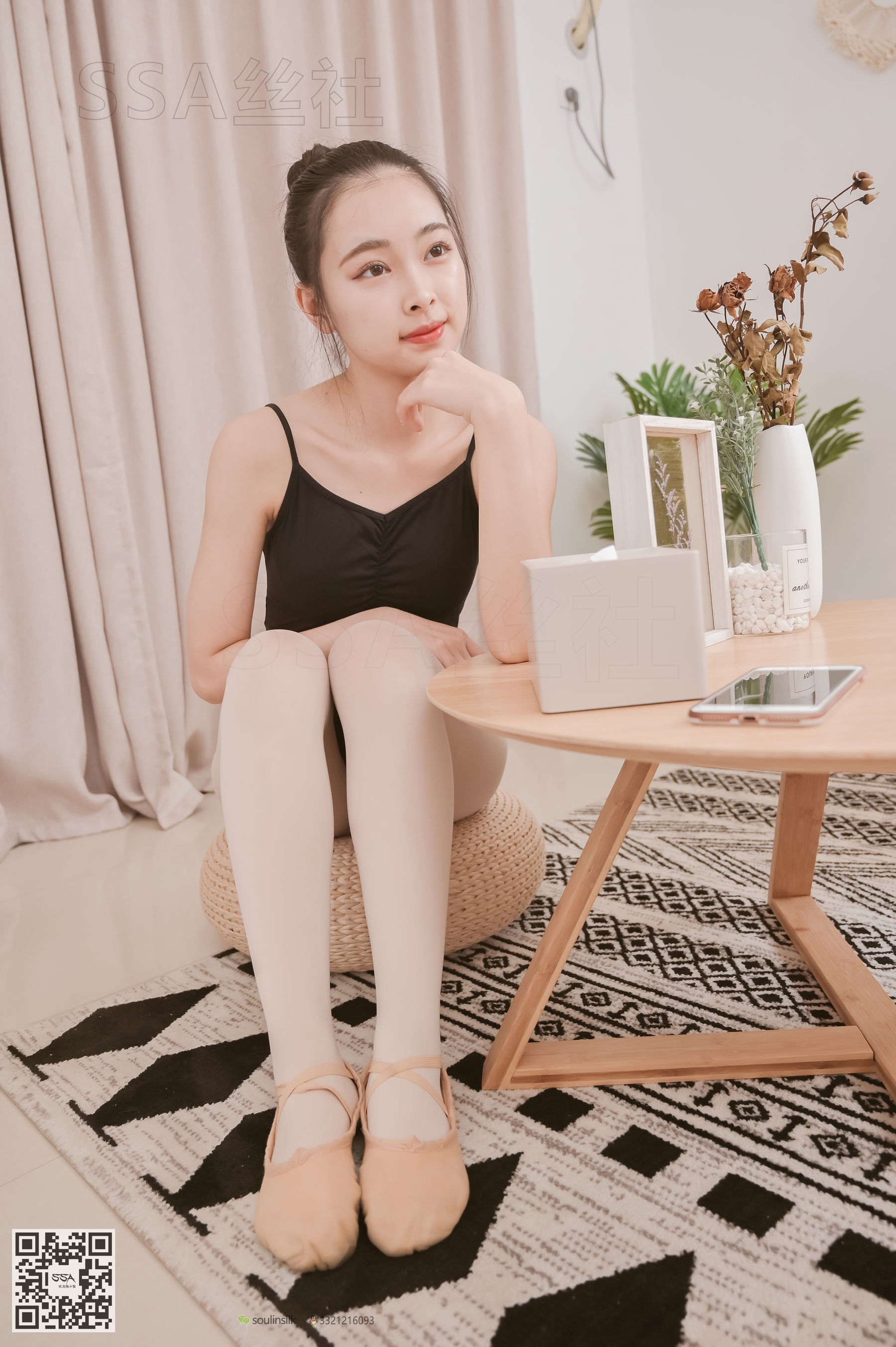 超清写真 No.108 腿模文娟 劈个叉都是爱你的形状-图86