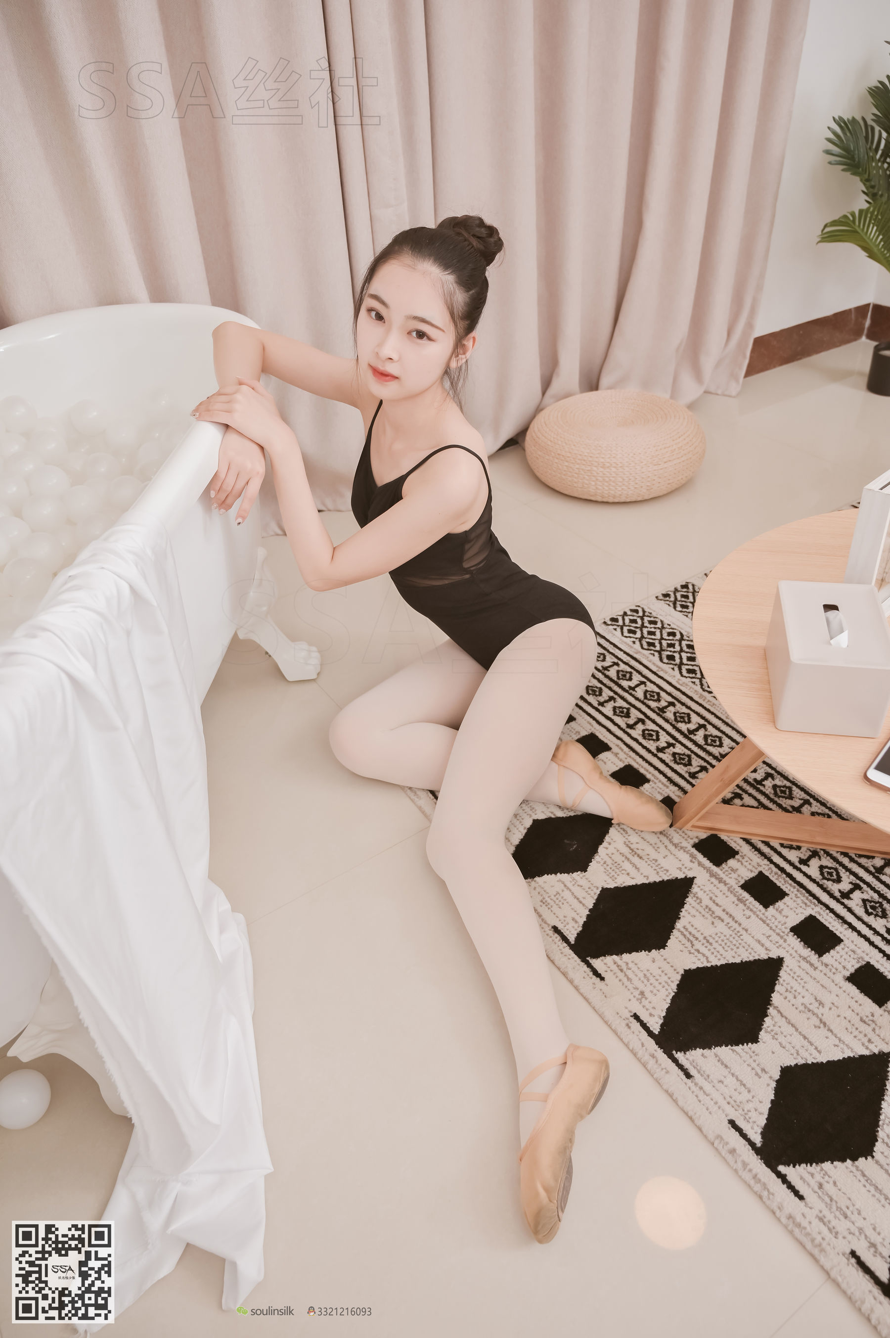 超清写真 No.108 腿模文娟 劈个叉都是爱你的形状-图87