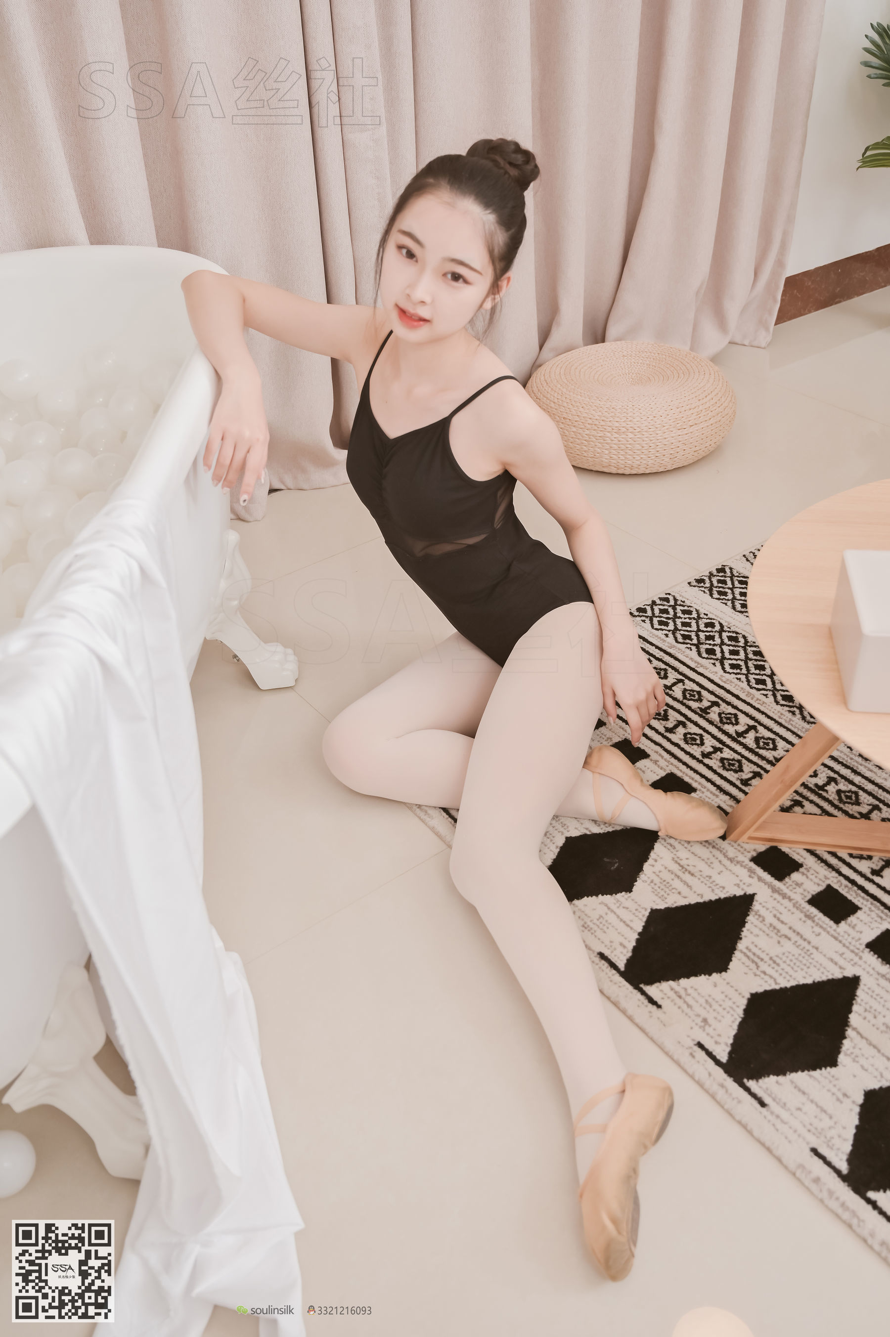 超清写真 No.108 腿模文娟 劈个叉都是爱你的形状-图89